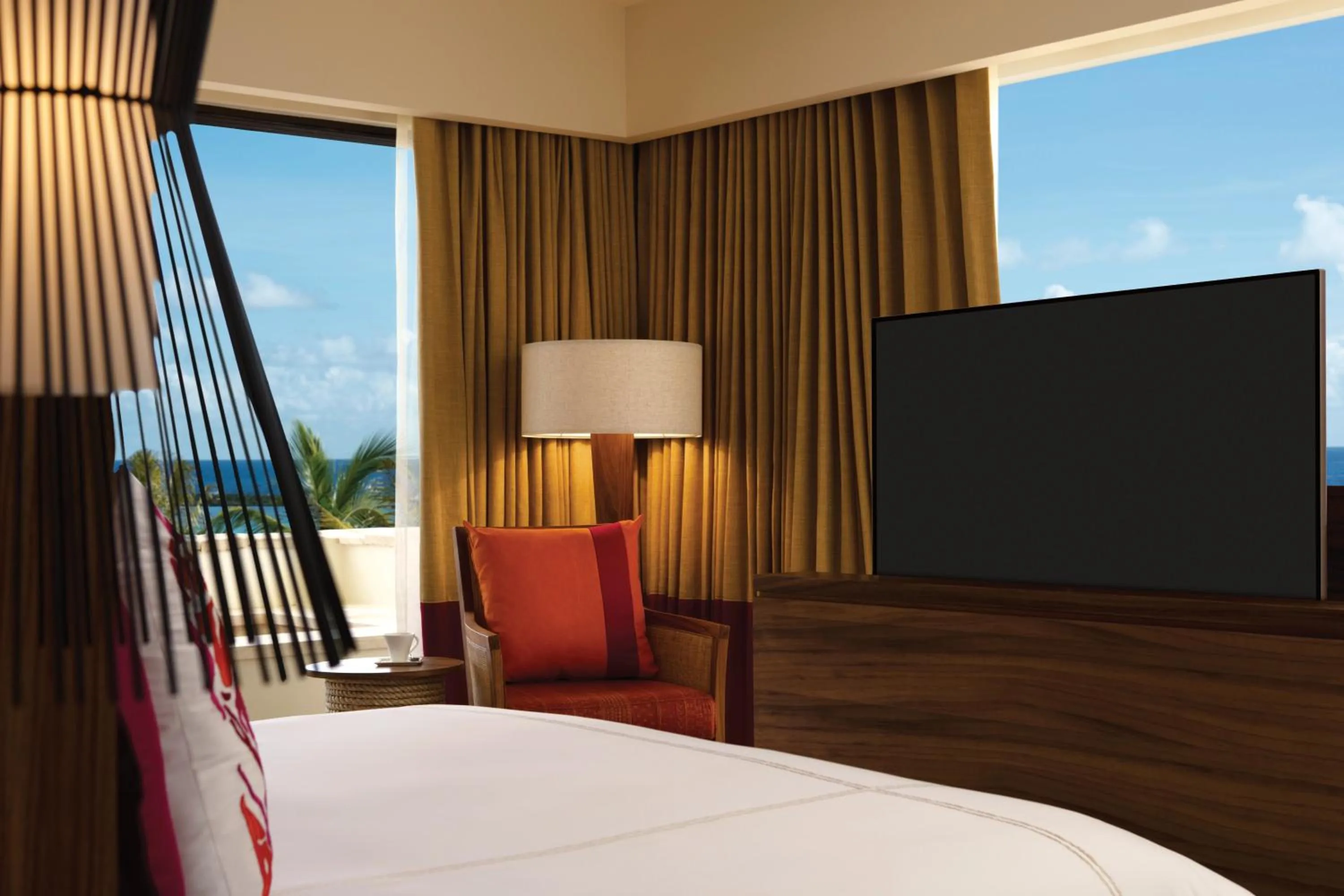 TV and multimedia, Bed in Secrets Akumal Riviera Maya - Adults Only