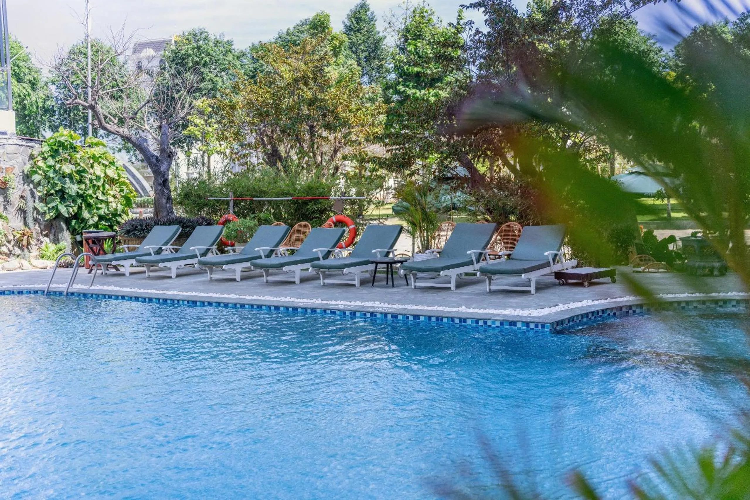 Swimming pool in The Palms Hotel Phan Thiết