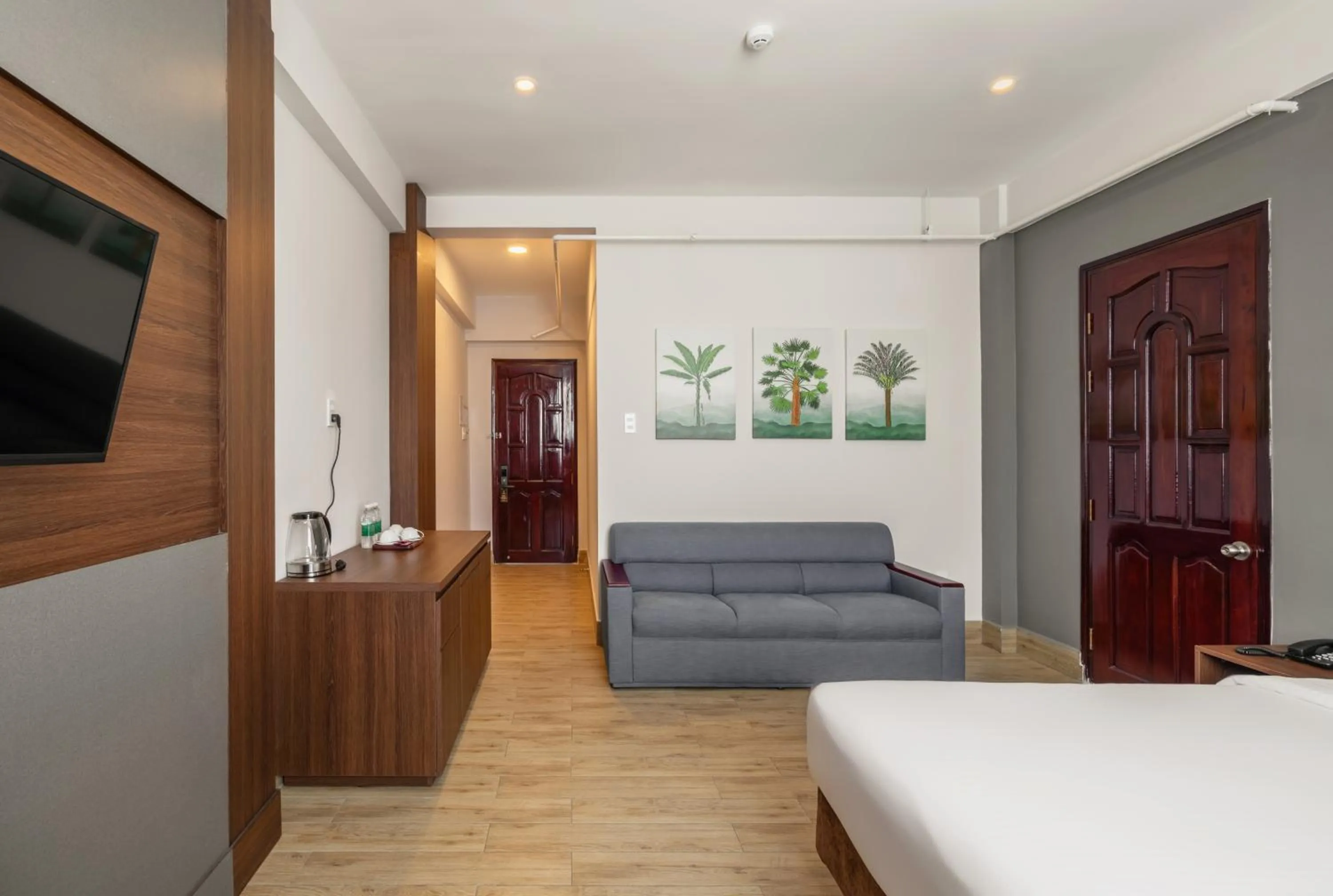 Bedroom, Bed in The Palms Hotel Phan Thiết