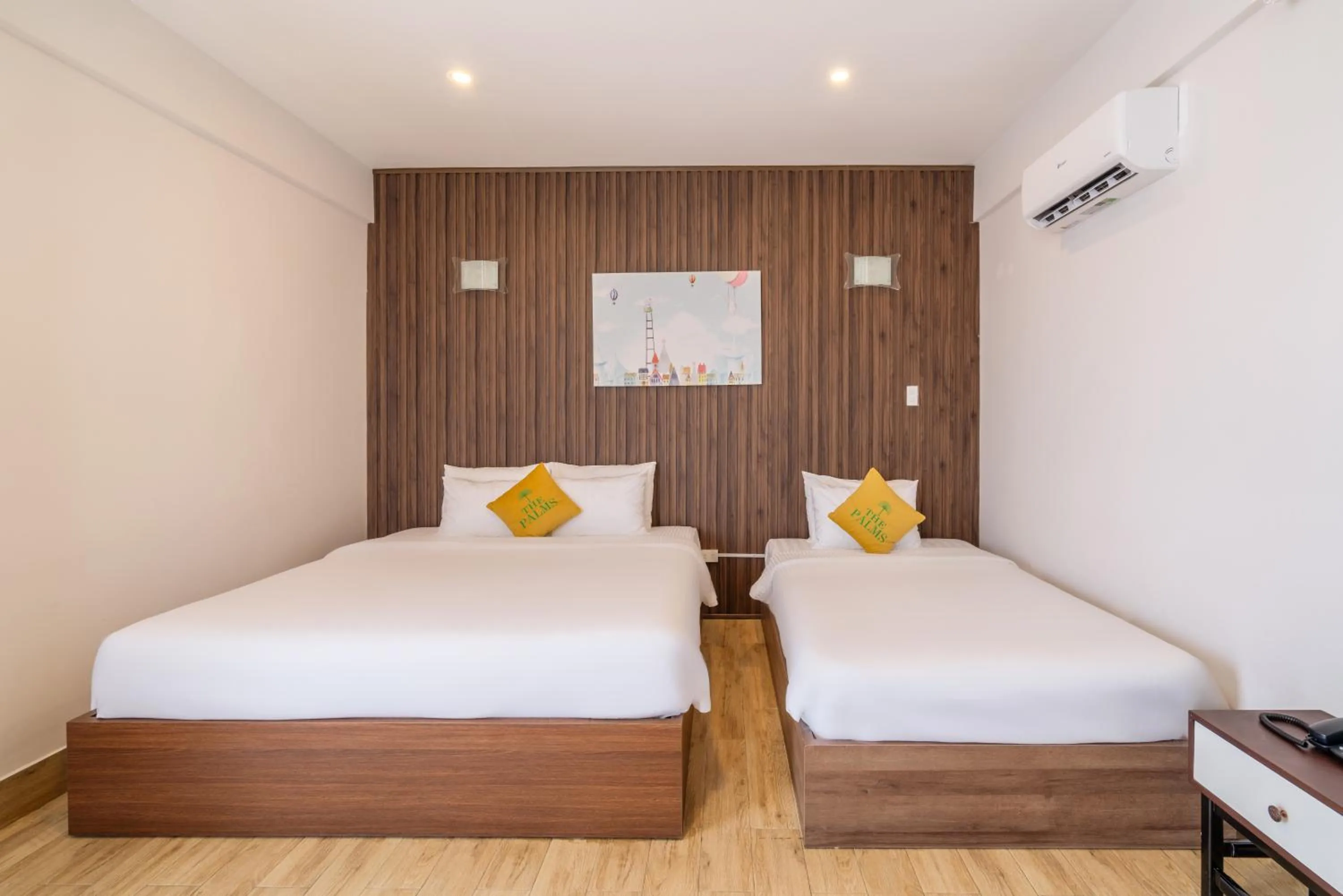 Bed in The Palms Hotel Phan Thiết