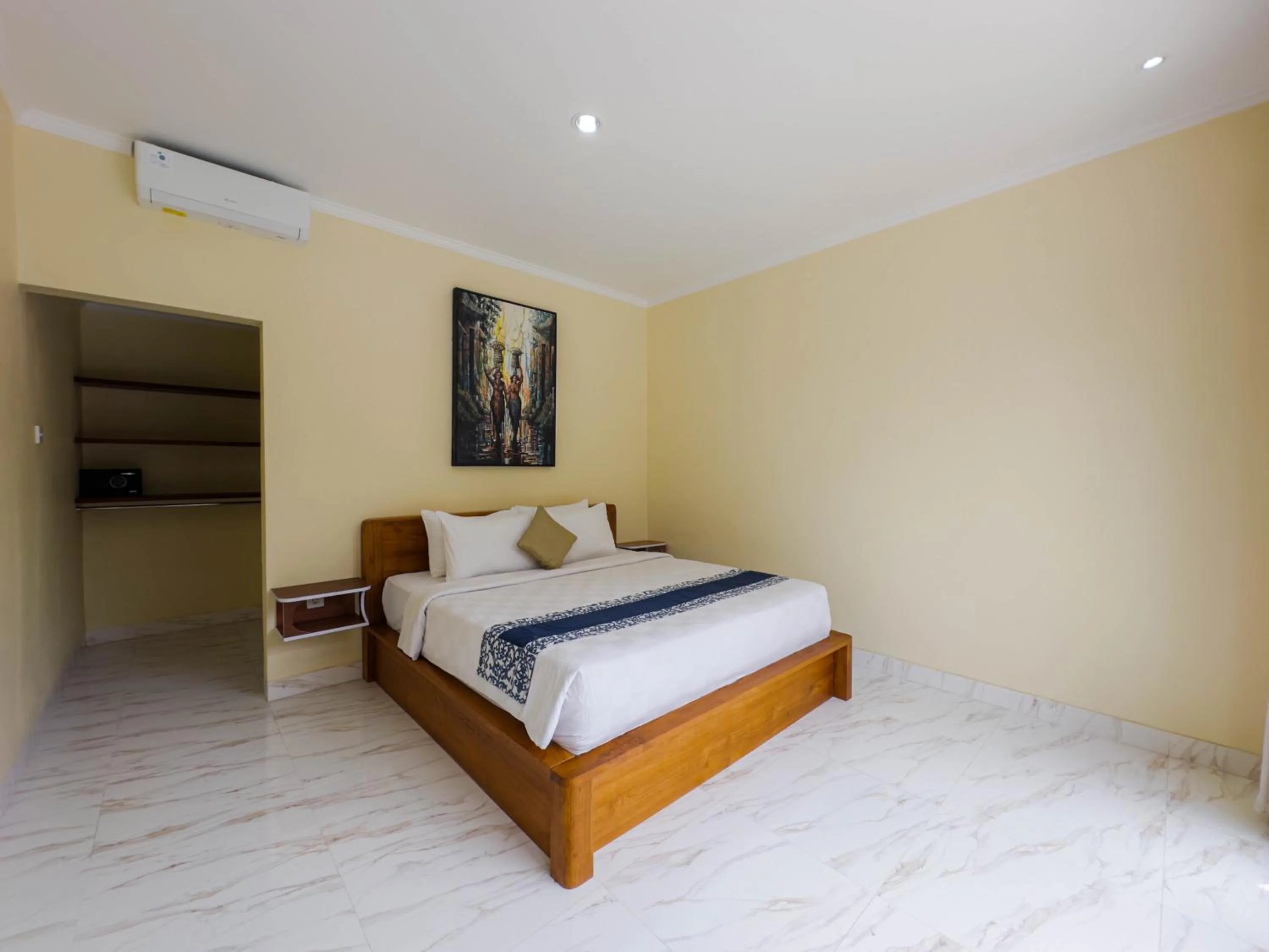 Bedroom, Bed in Kubu Manah Ubud