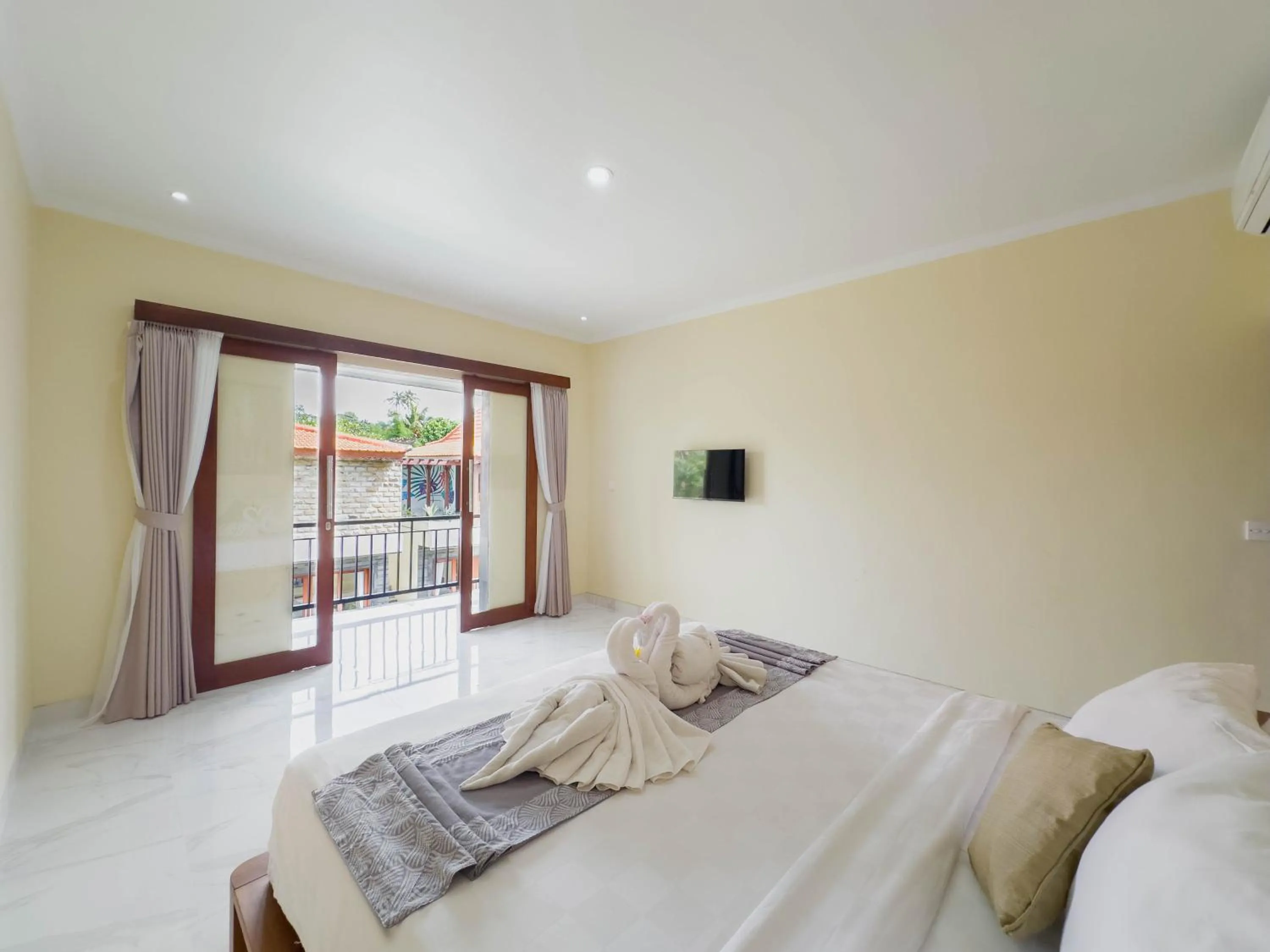 Bedroom, Bed in Kubu Manah Ubud