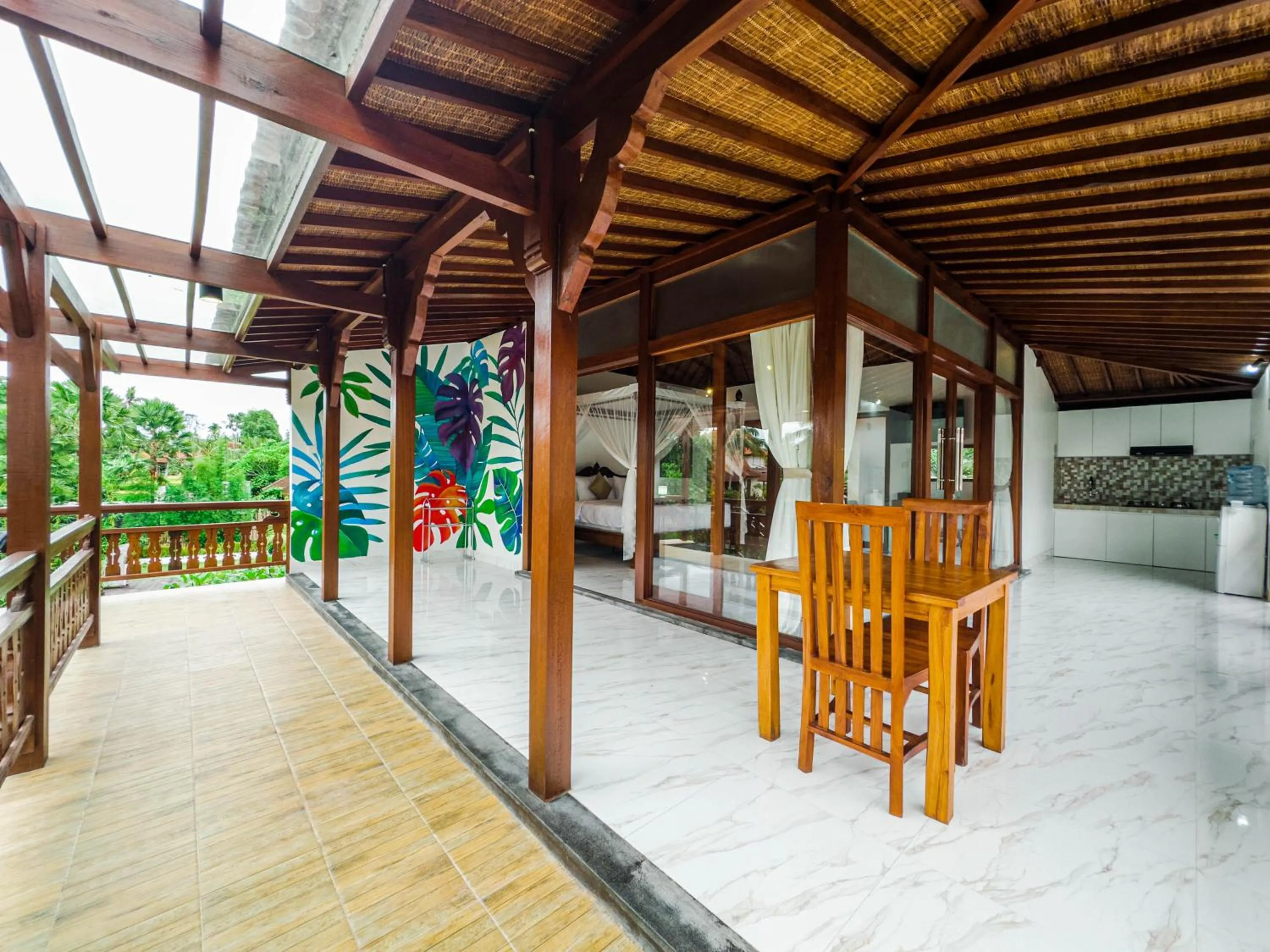Balcony/Terrace in Kubu Manah Ubud