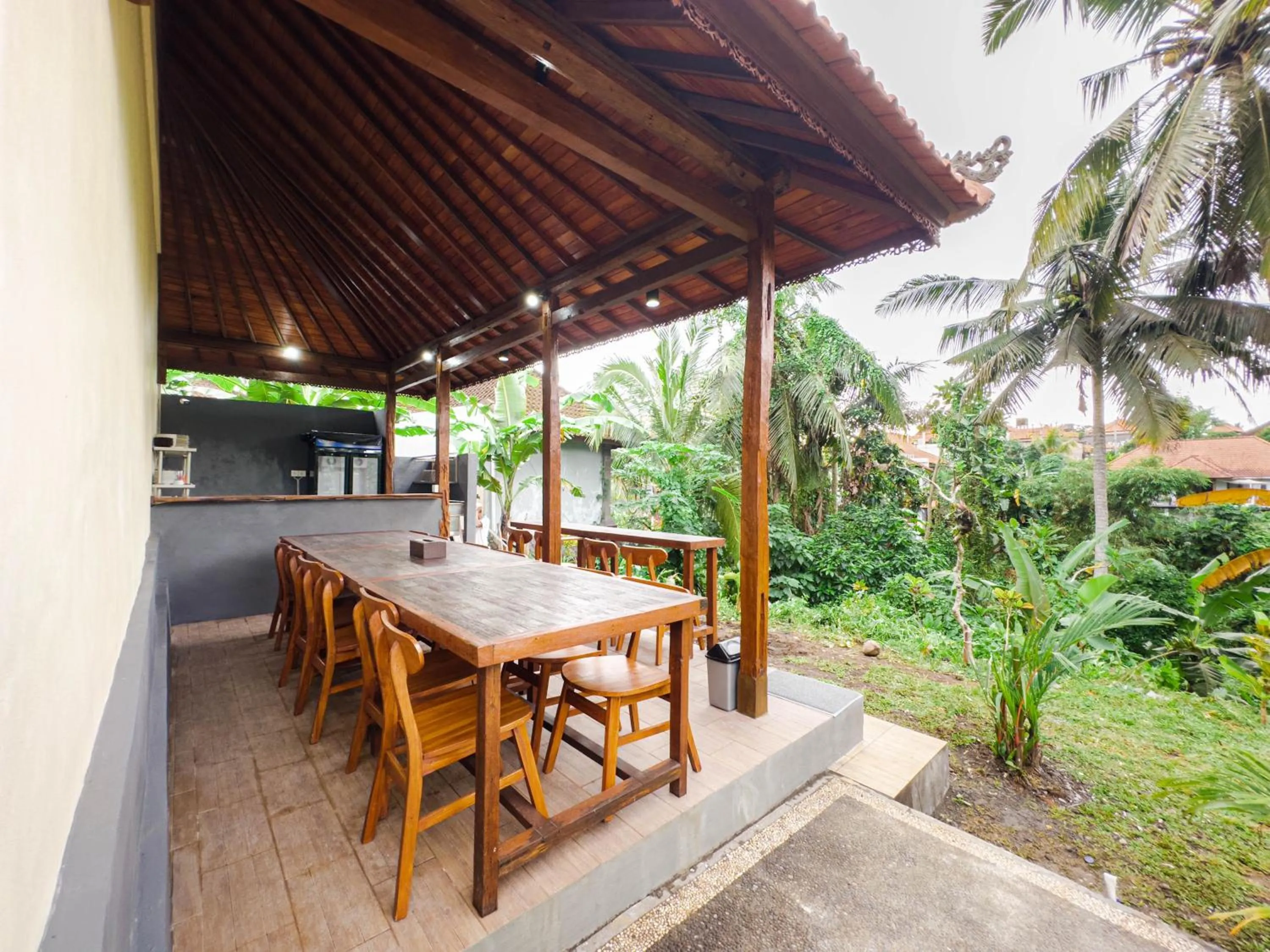 Dining area in Kubu Manah Ubud