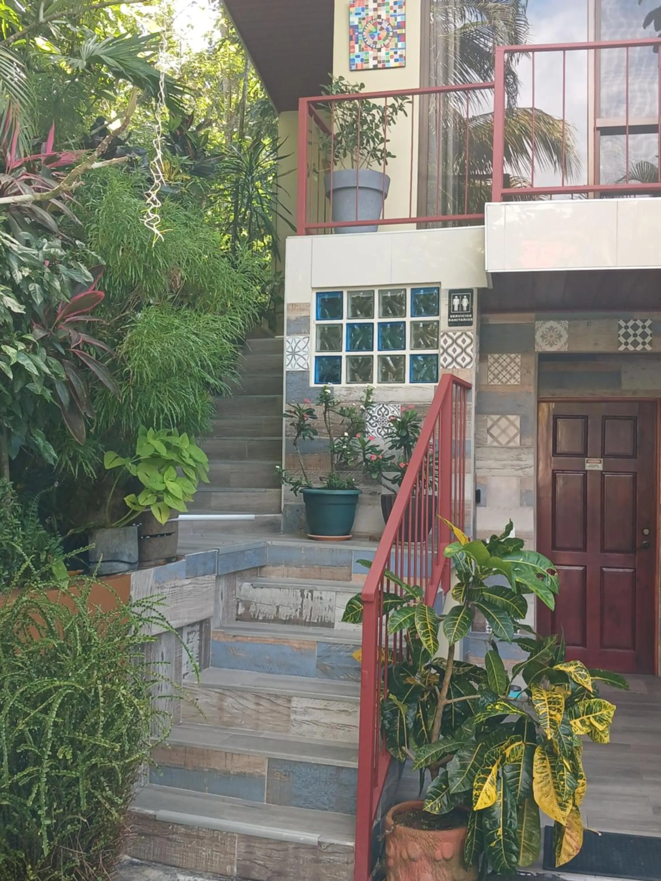 Facade/entrance in Coyaba Tropical Elegant Adult Guesthouse
