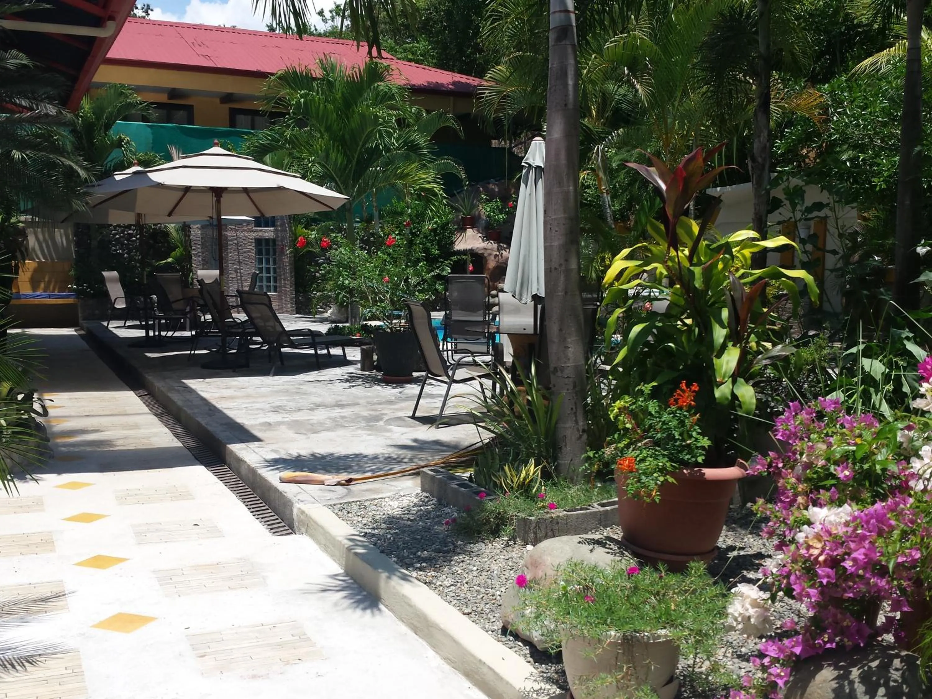 Garden in Coyaba Tropical Elegant Adult Guesthouse