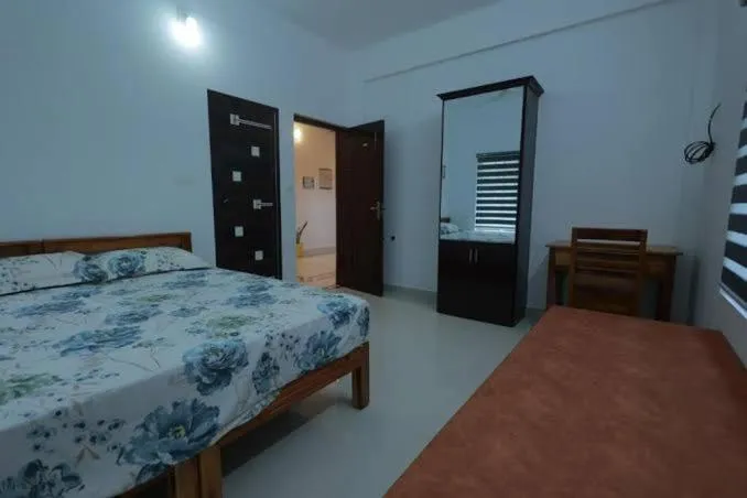 Bed in Kailasam Residency