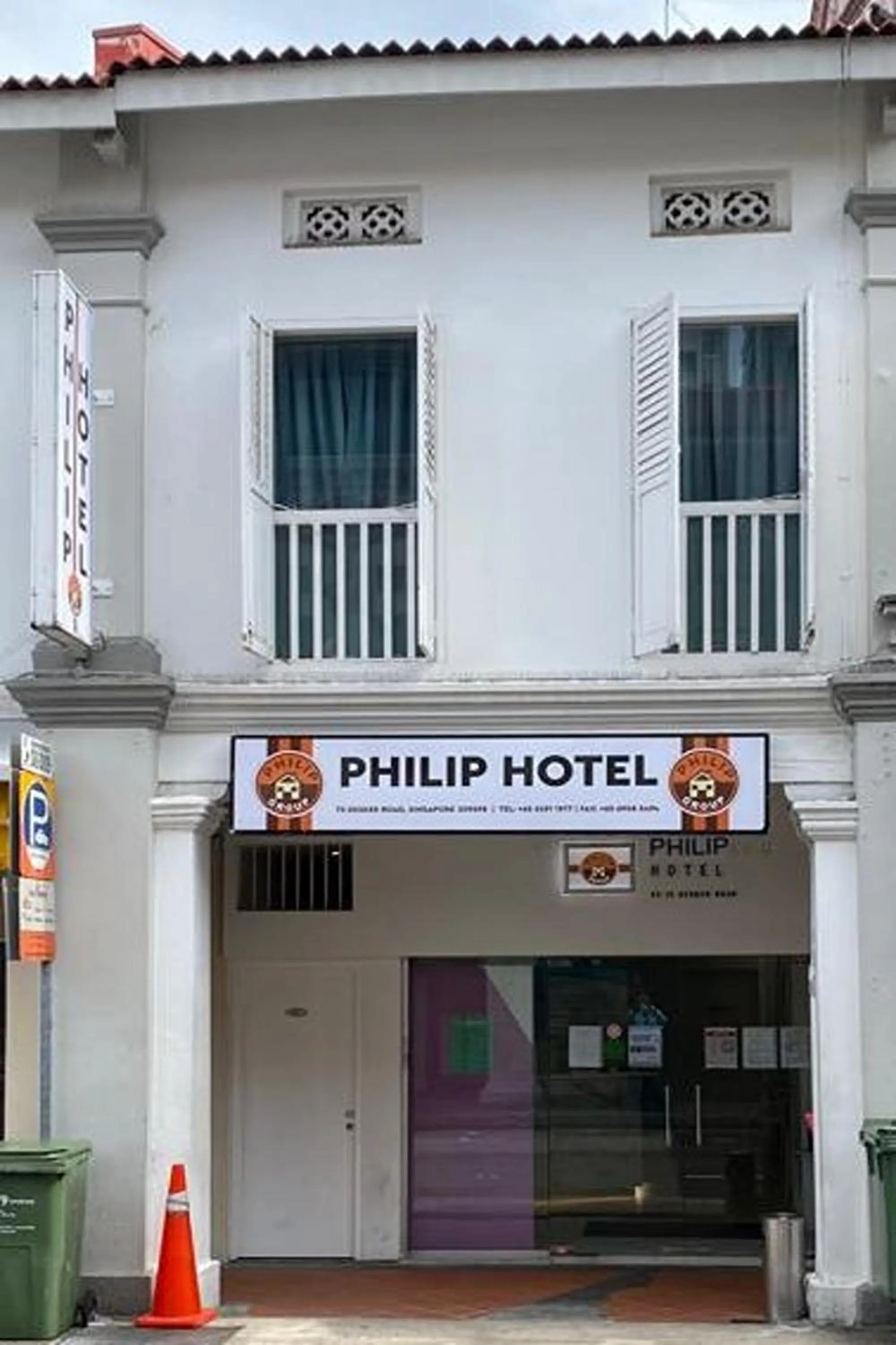 Property building in Philip Hotel at Little India