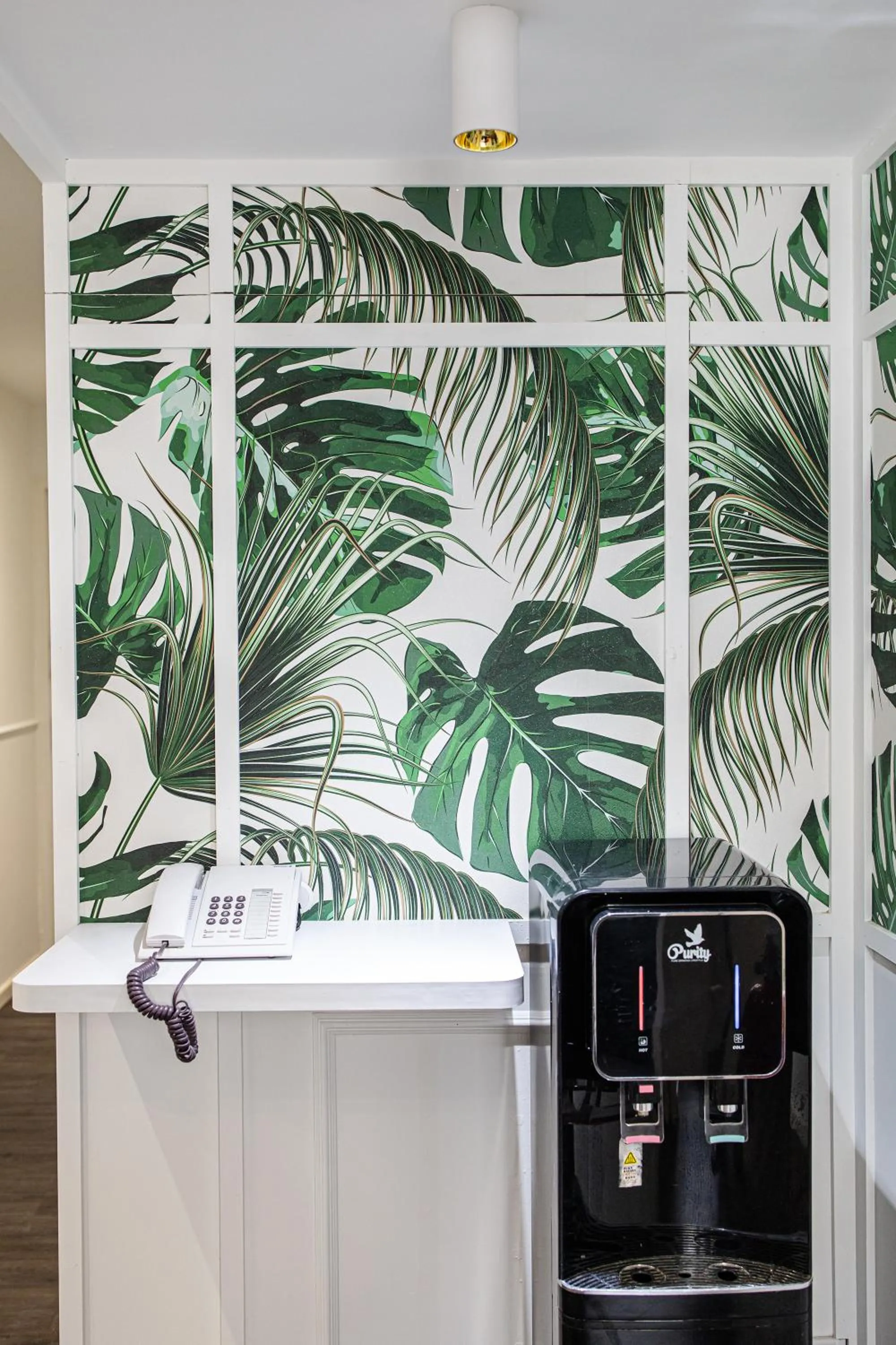 Decorative detail in Philip Hotel at Little India