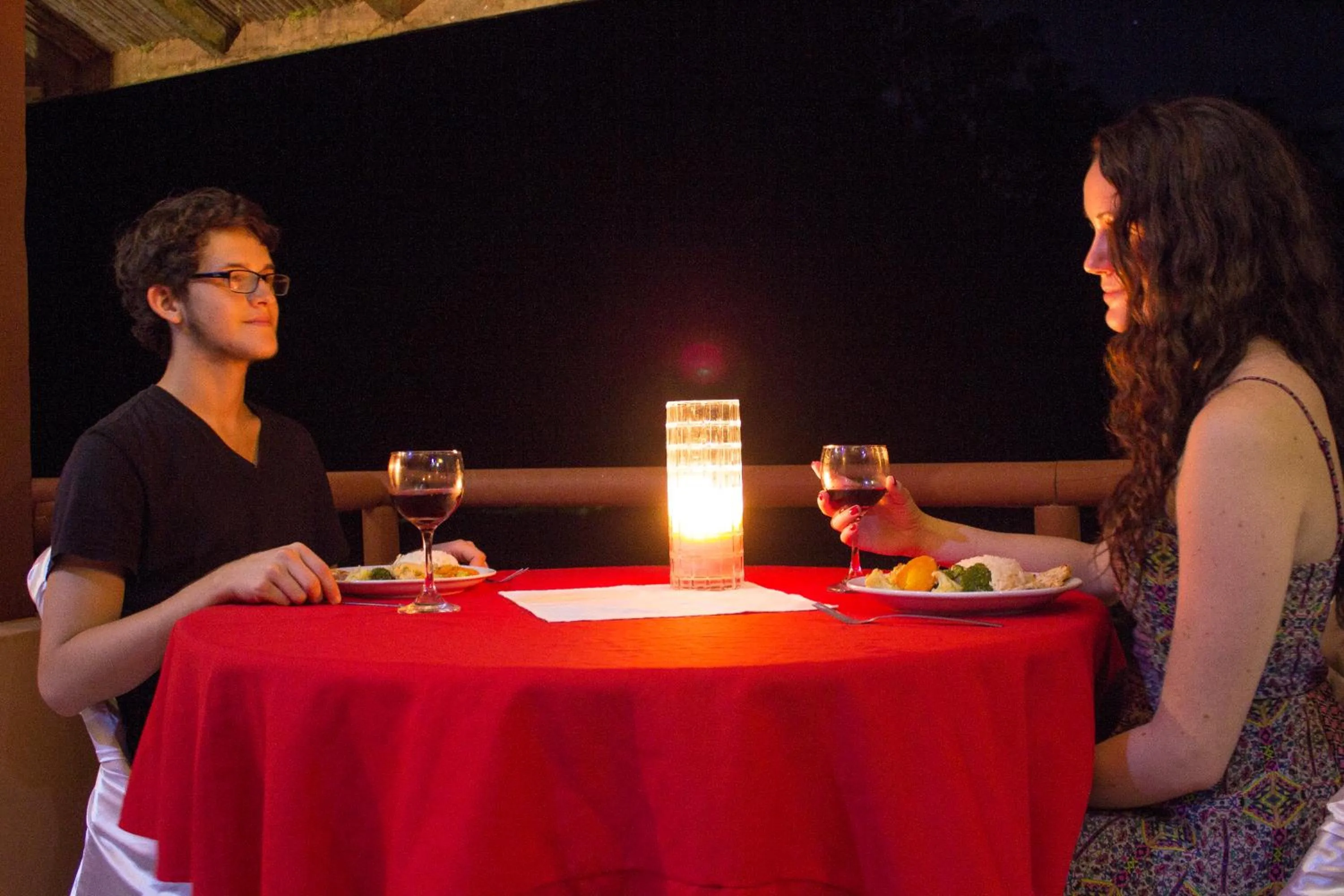 Lounge or bar in Lirio Lodge