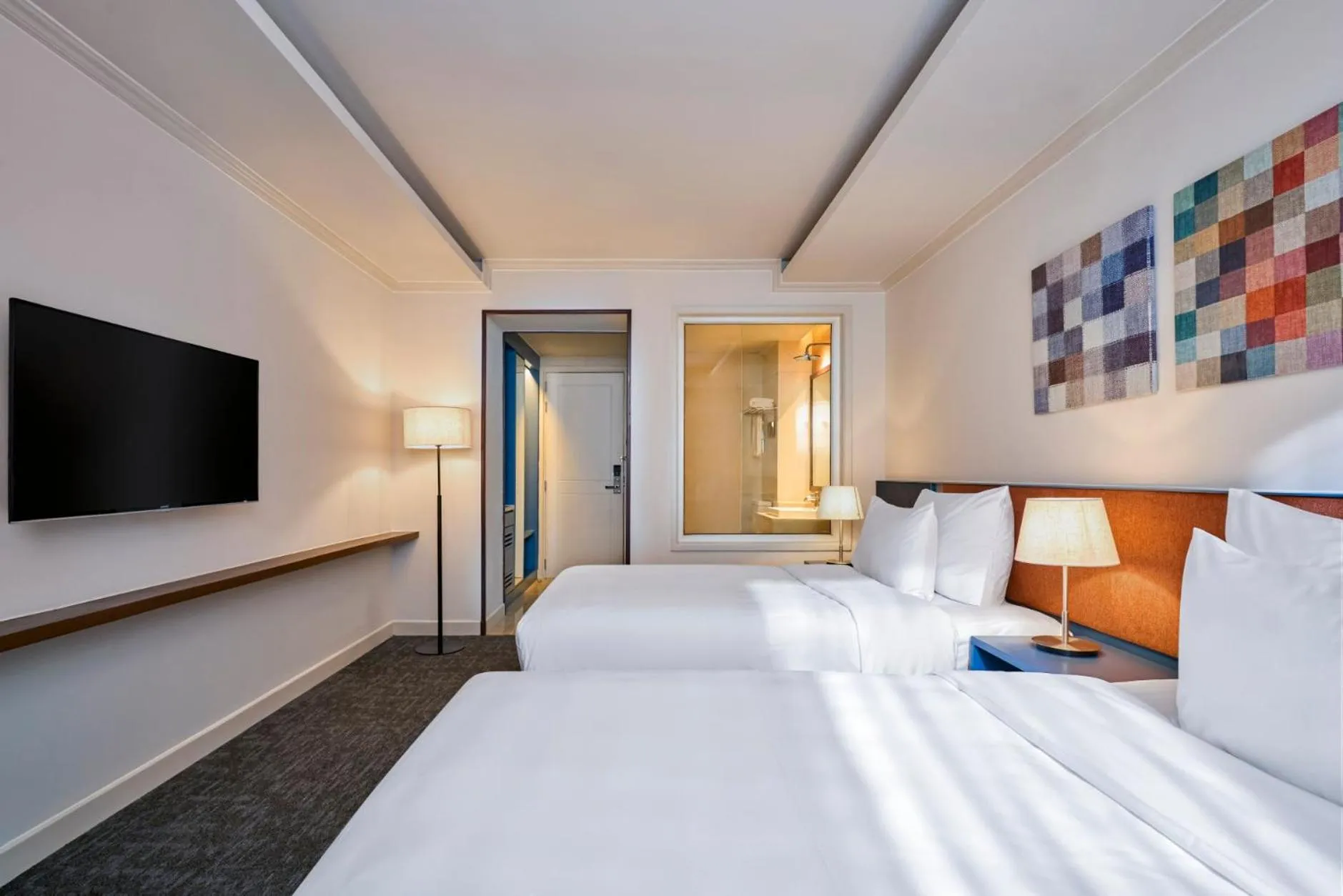 Bed in M Village Hotel Thợ Nhuộm