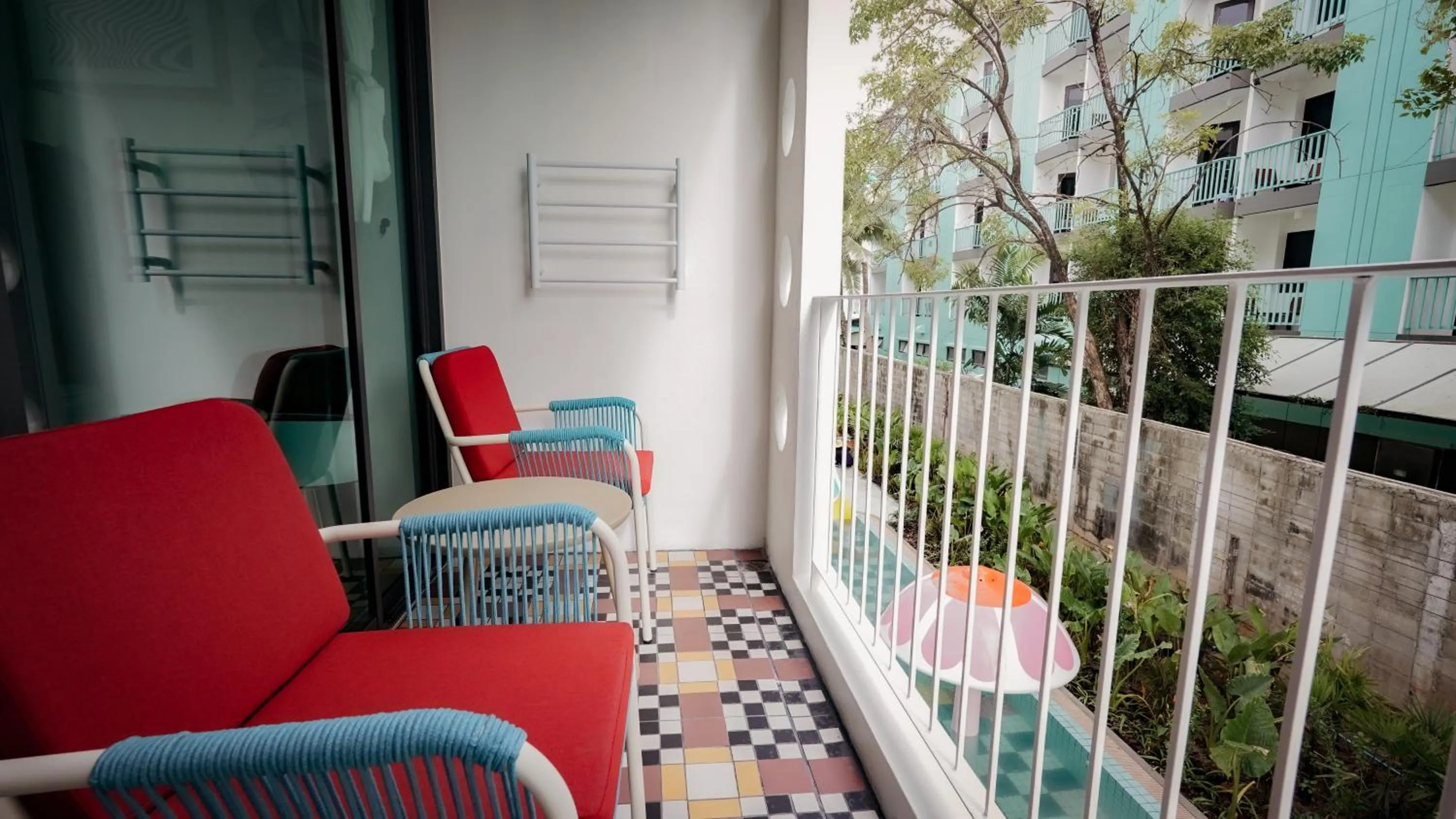 Balcony/Terrace in Sugar Marina Hotel -POP- Kata Beach