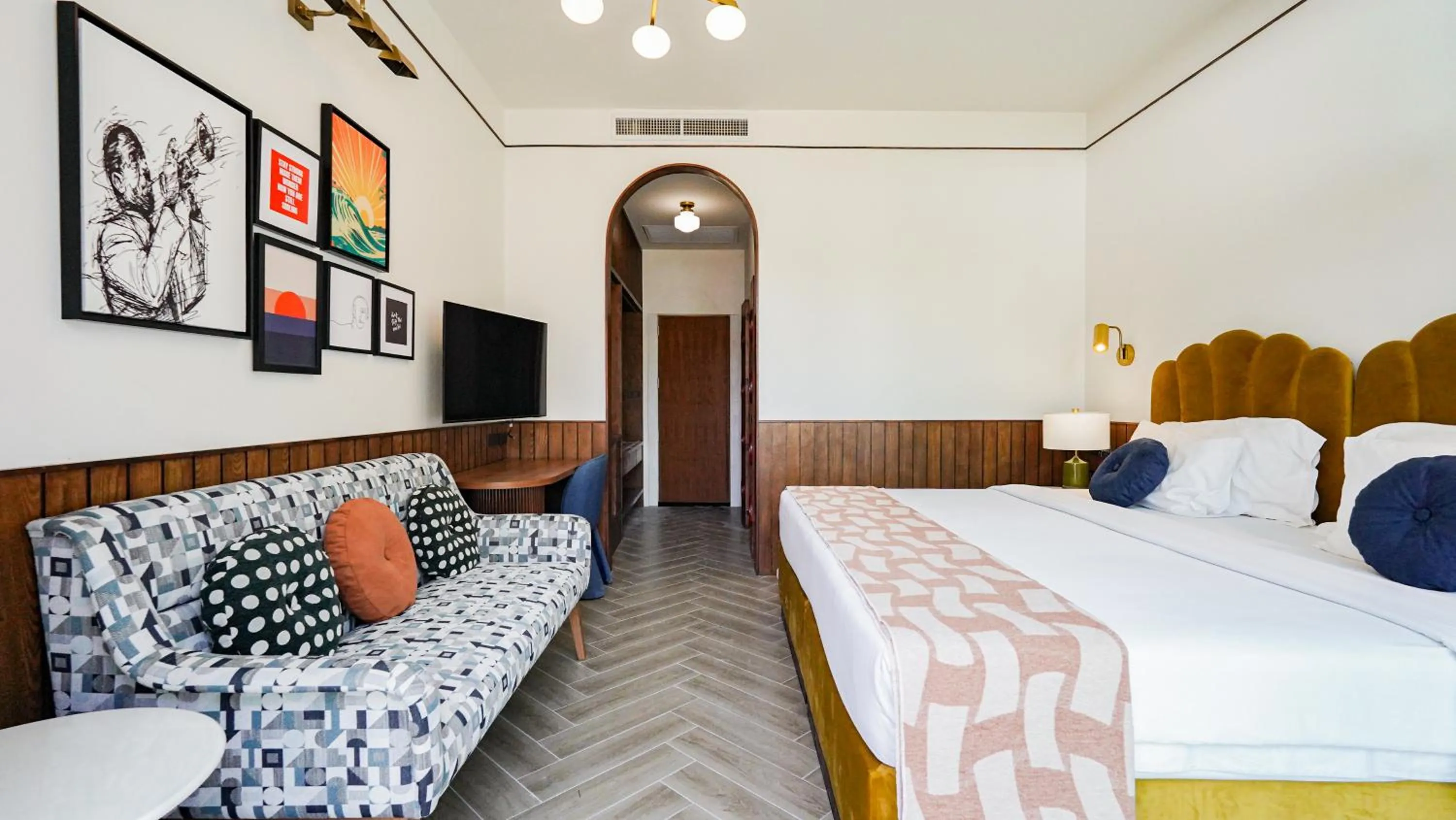 Coffee/tea facilities, Bed in Sugar Marina Hotel -POP- Kata Beach