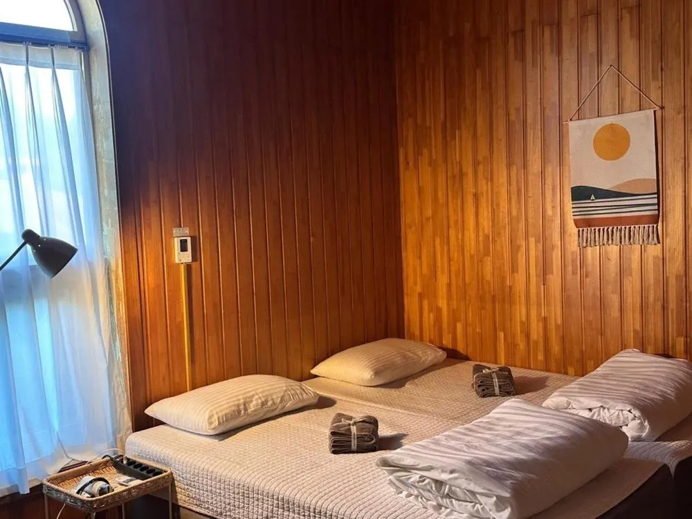 Bed in Jeju Songdangsongdang Pension and Resort