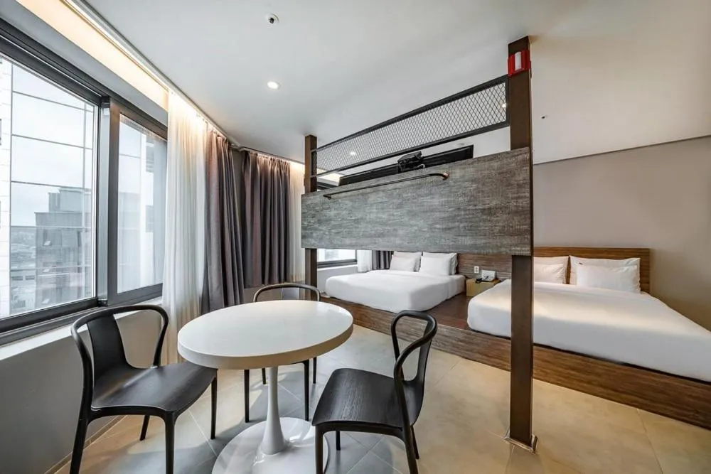 Bedroom, Bed in Andong Case Hotel