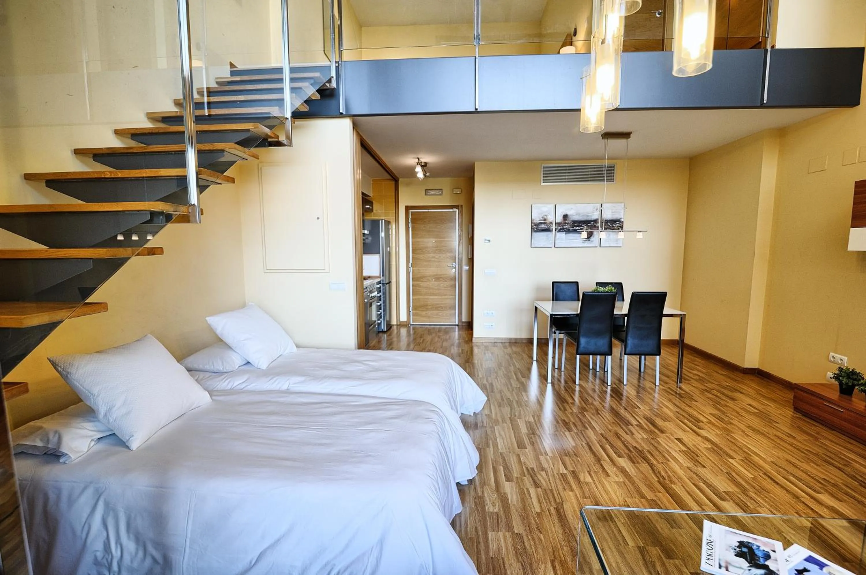 Bed in Ohmyloft Valencia