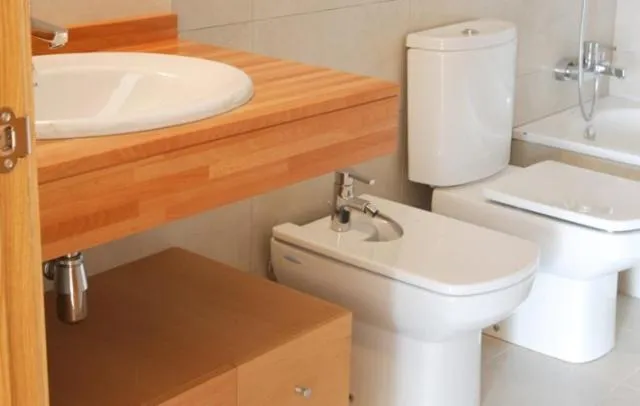 Bathroom in Ohmyloft Valencia