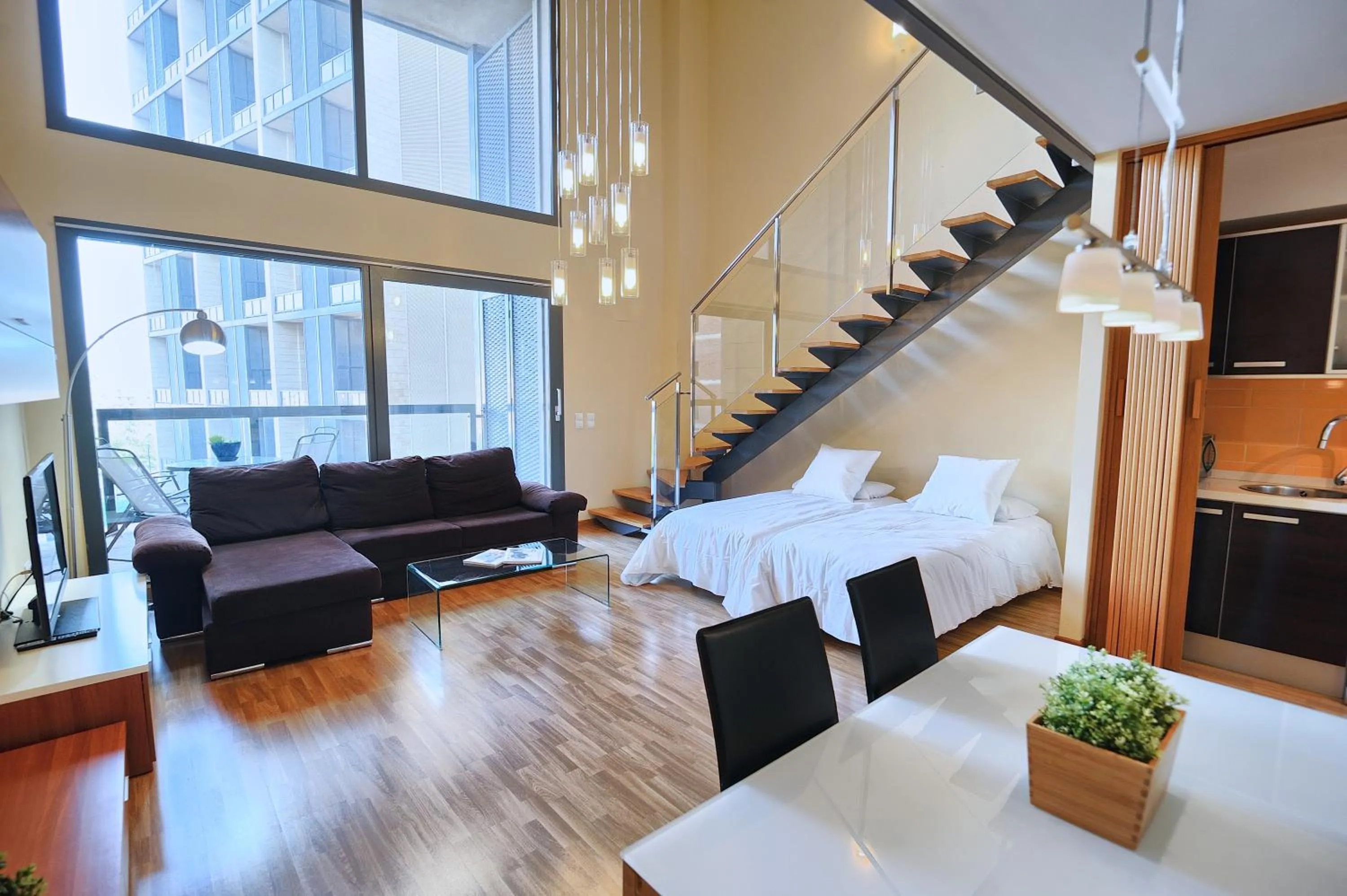 Bed in Ohmyloft Valencia