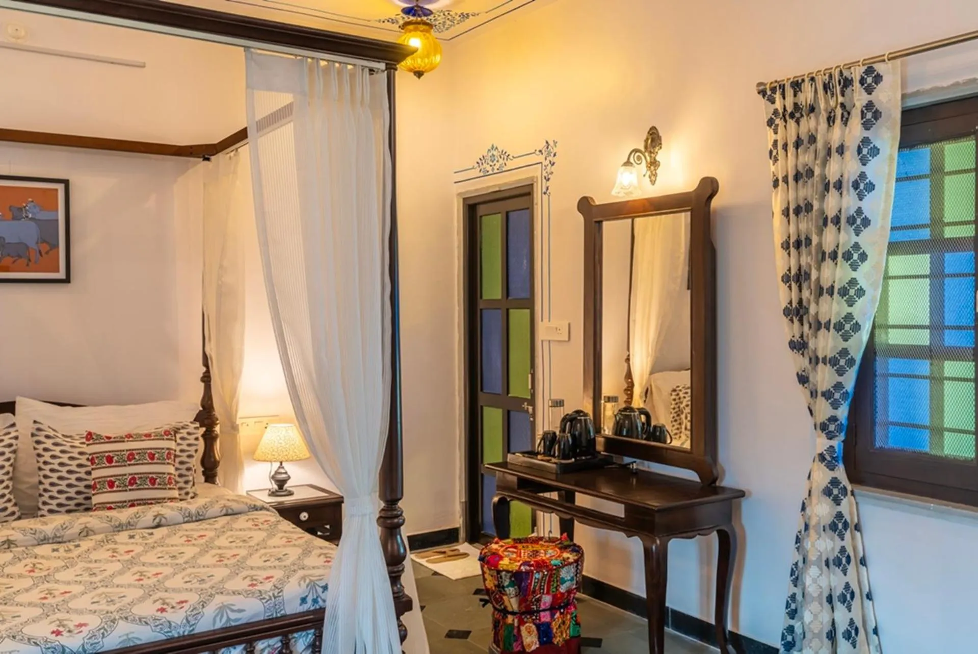 Bedroom, Bed in Indulge Udaipur by Pack