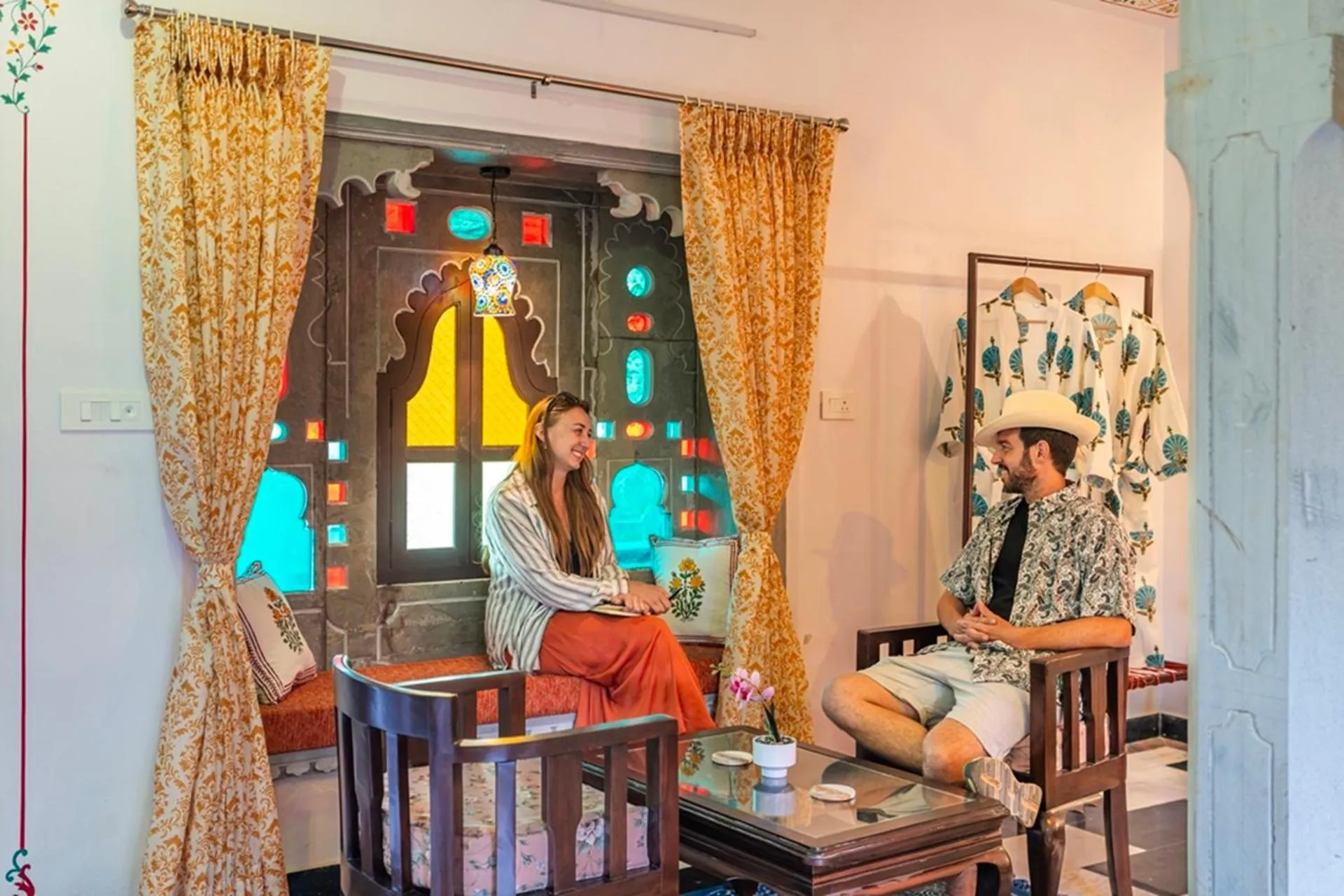 Seating area in Indulge Udaipur by Pack