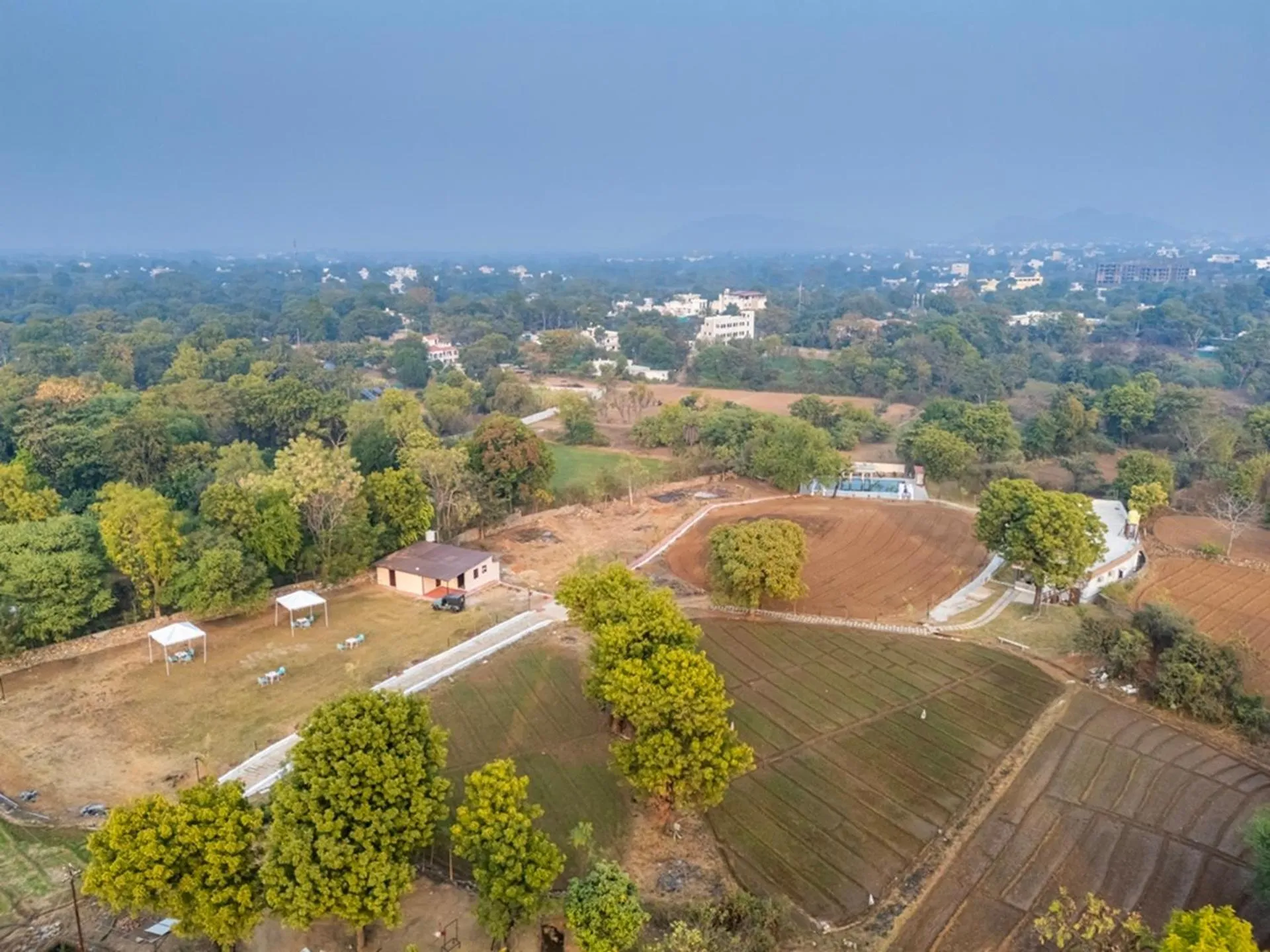 Bird's eye view in Indulge Udaipur by Pack