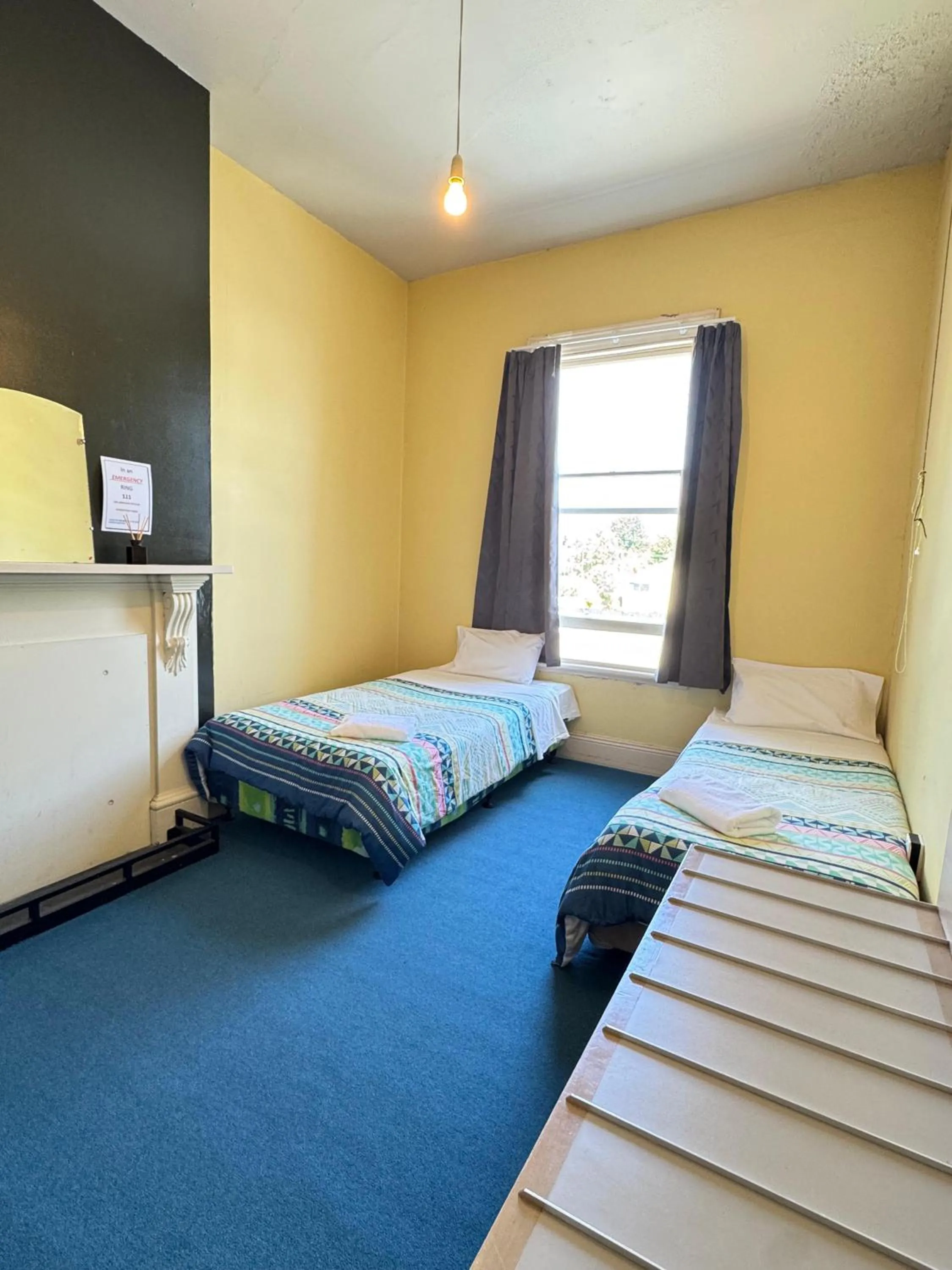 Bed in Gladstone Hotel