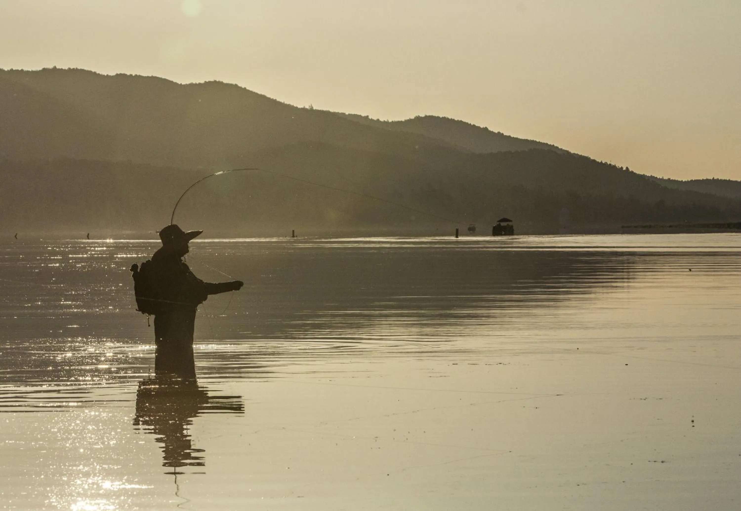 Natural landscape in Embers Lodge & Cabins