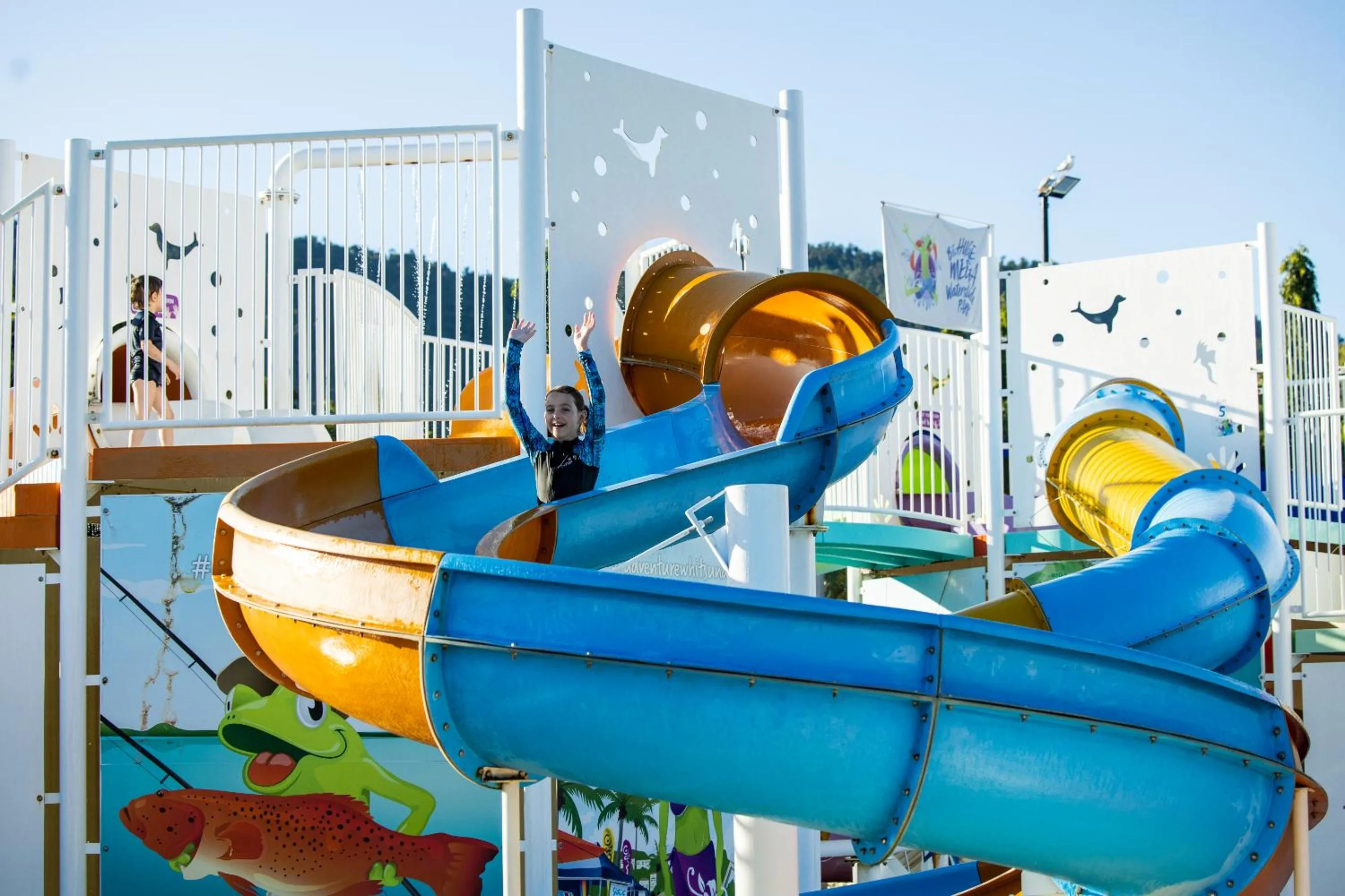 Aqua park in BIG4 Adventure Whitsunday Resort