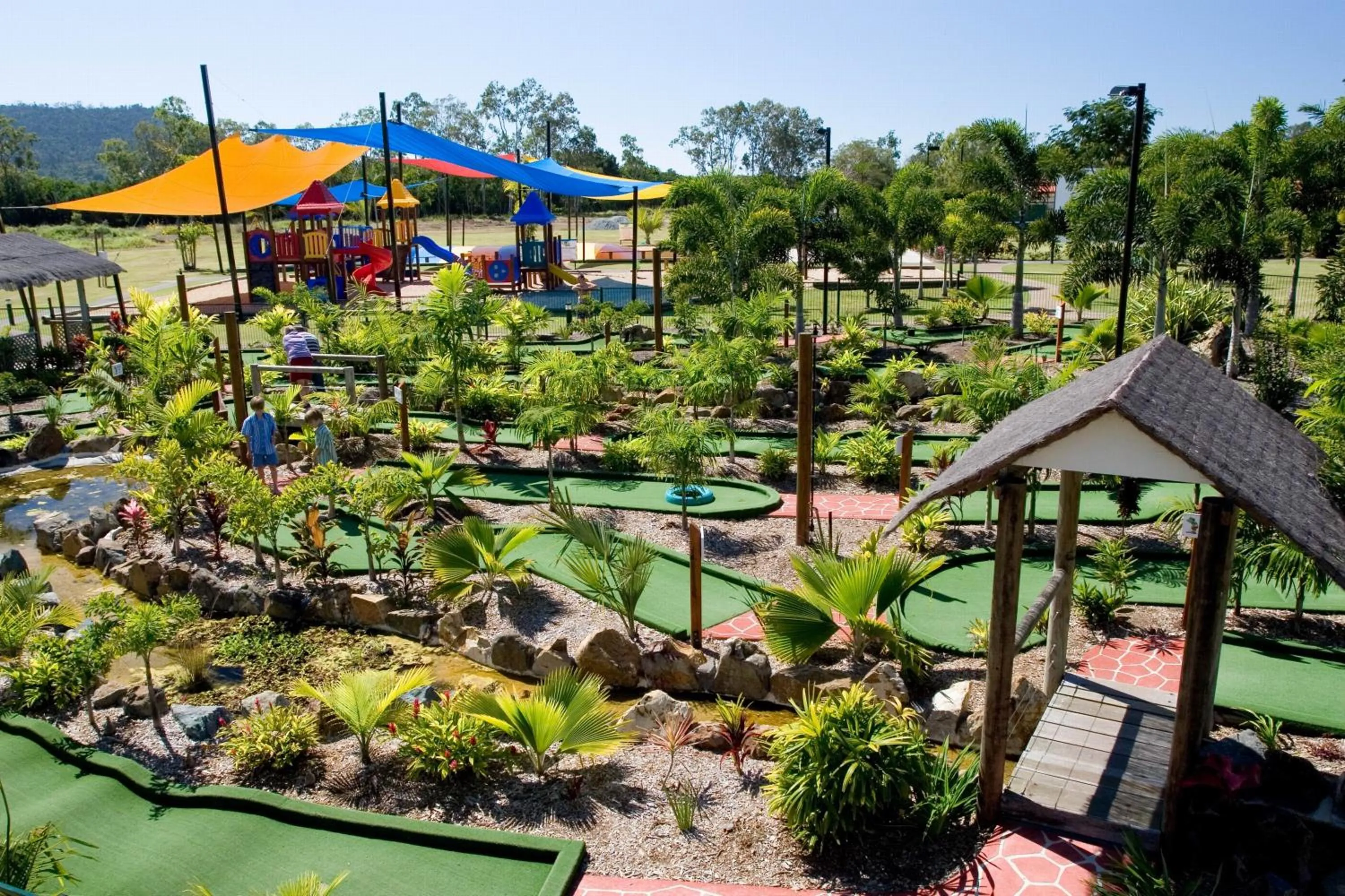 Minigolf in BIG4 Adventure Whitsunday Resort