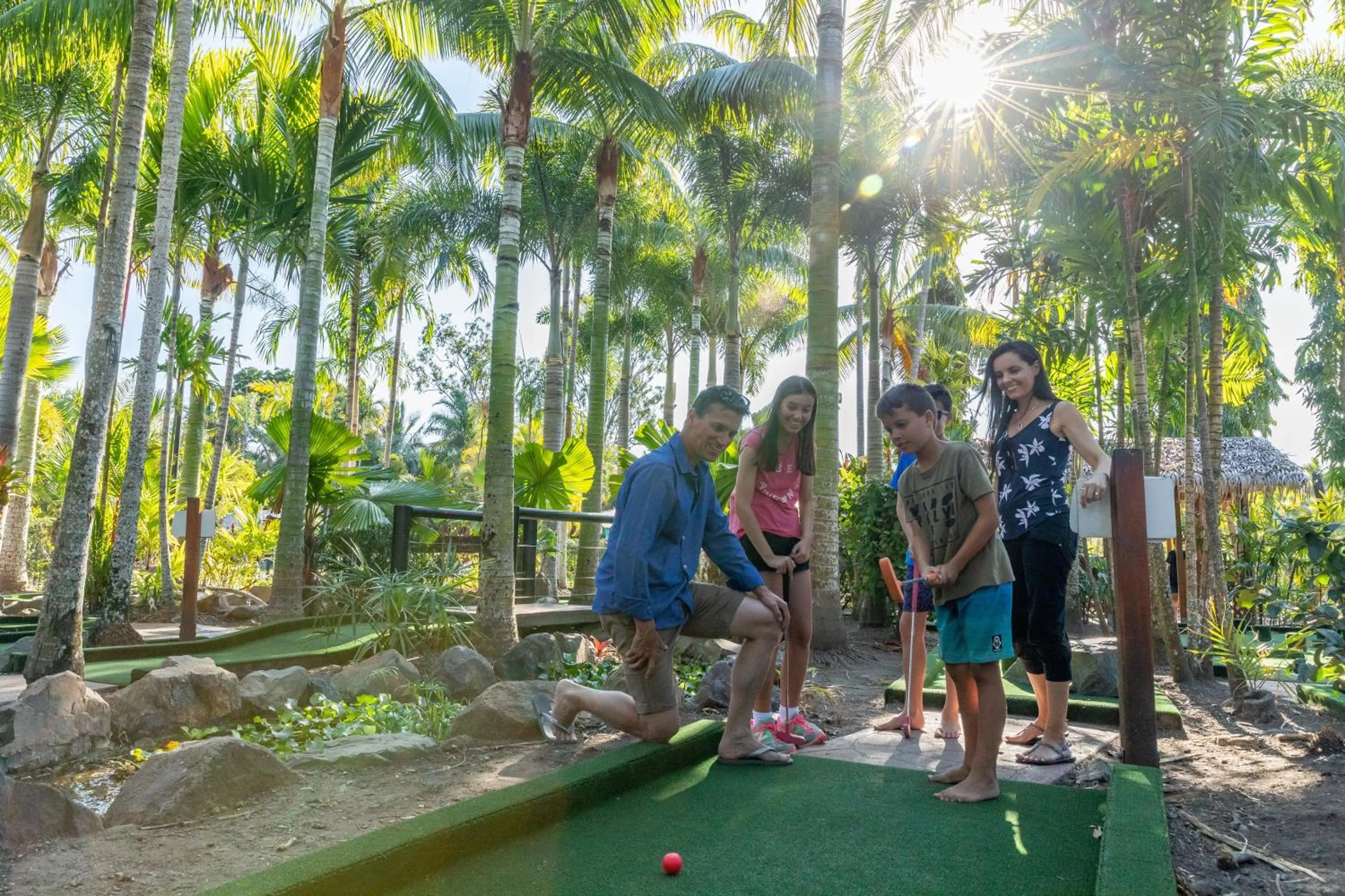Minigolf in BIG4 Adventure Whitsunday Resort