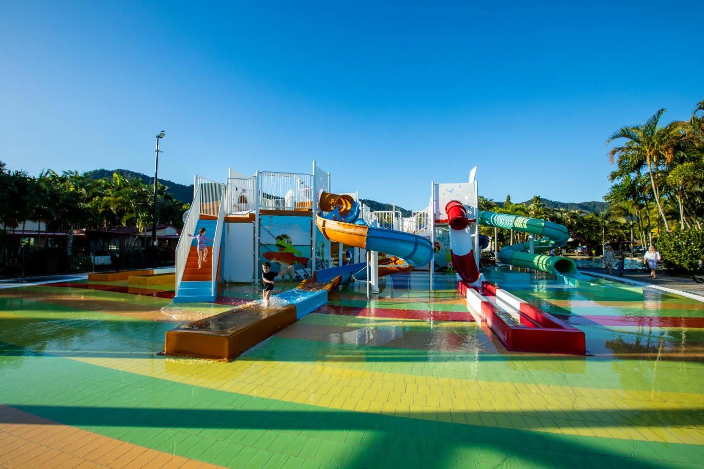 Aqua park in BIG4 Adventure Whitsunday Resort