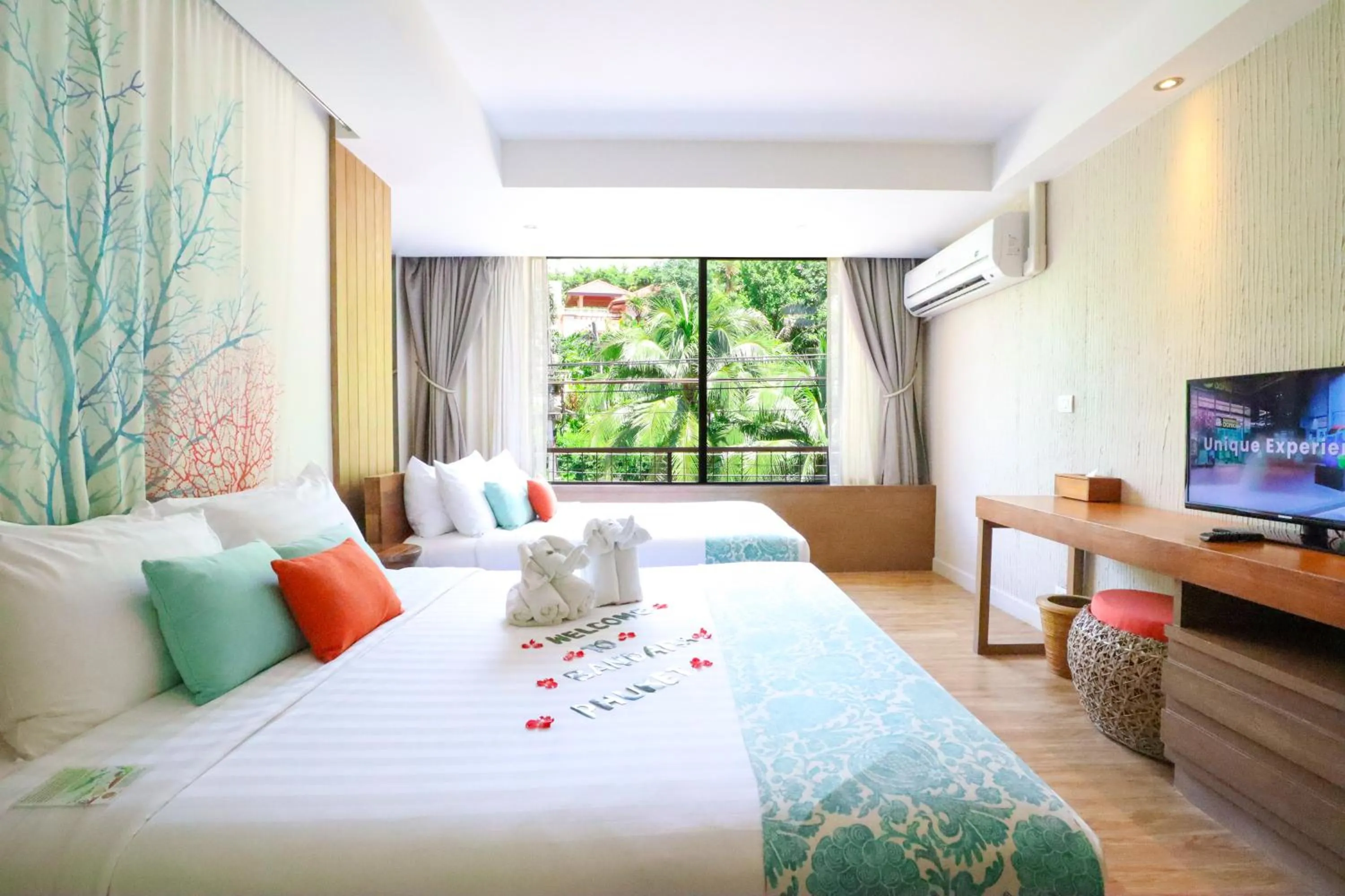 Bed in Bandara Beach Resort, Phuket