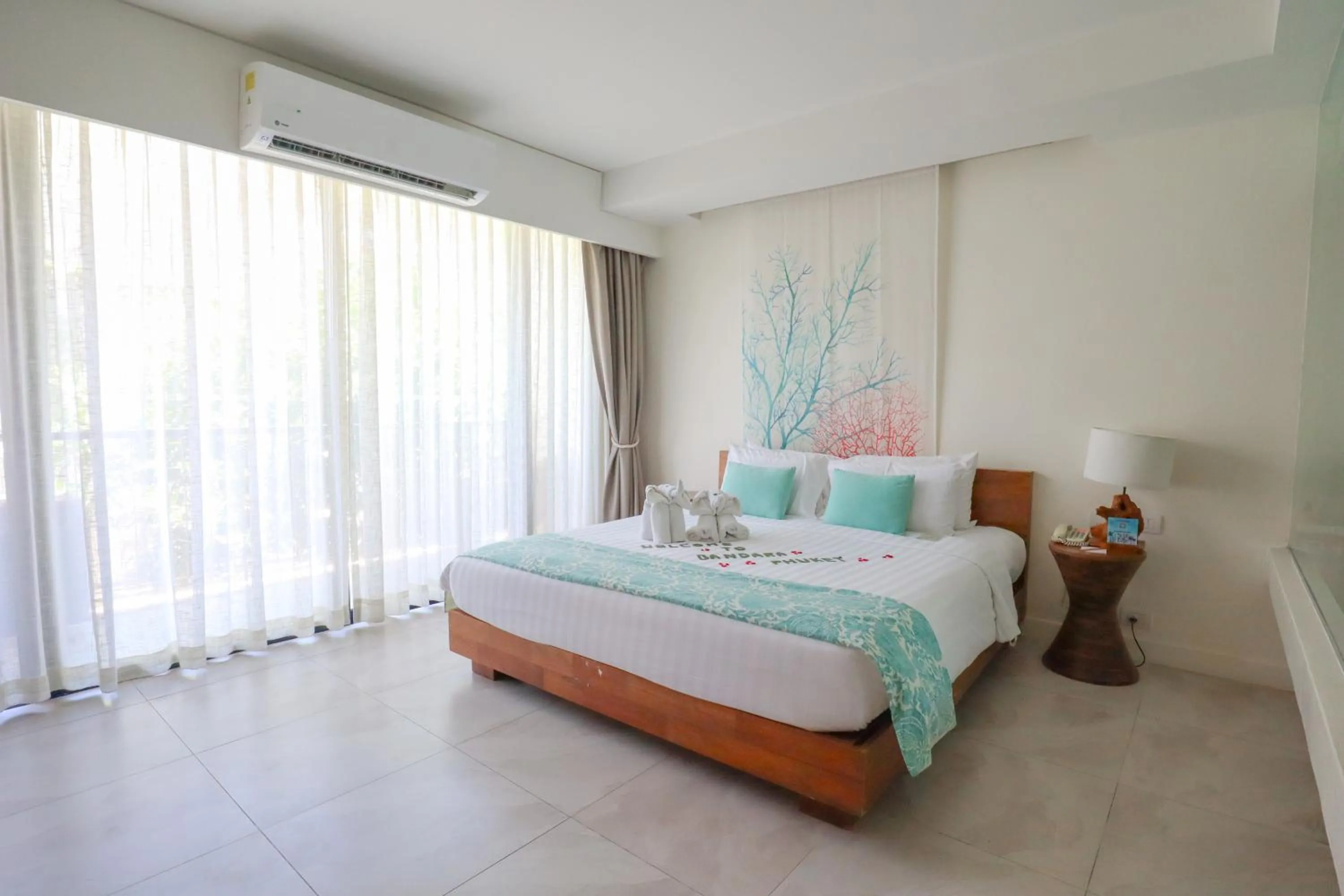 Bed in Bandara Beach Resort, Phuket