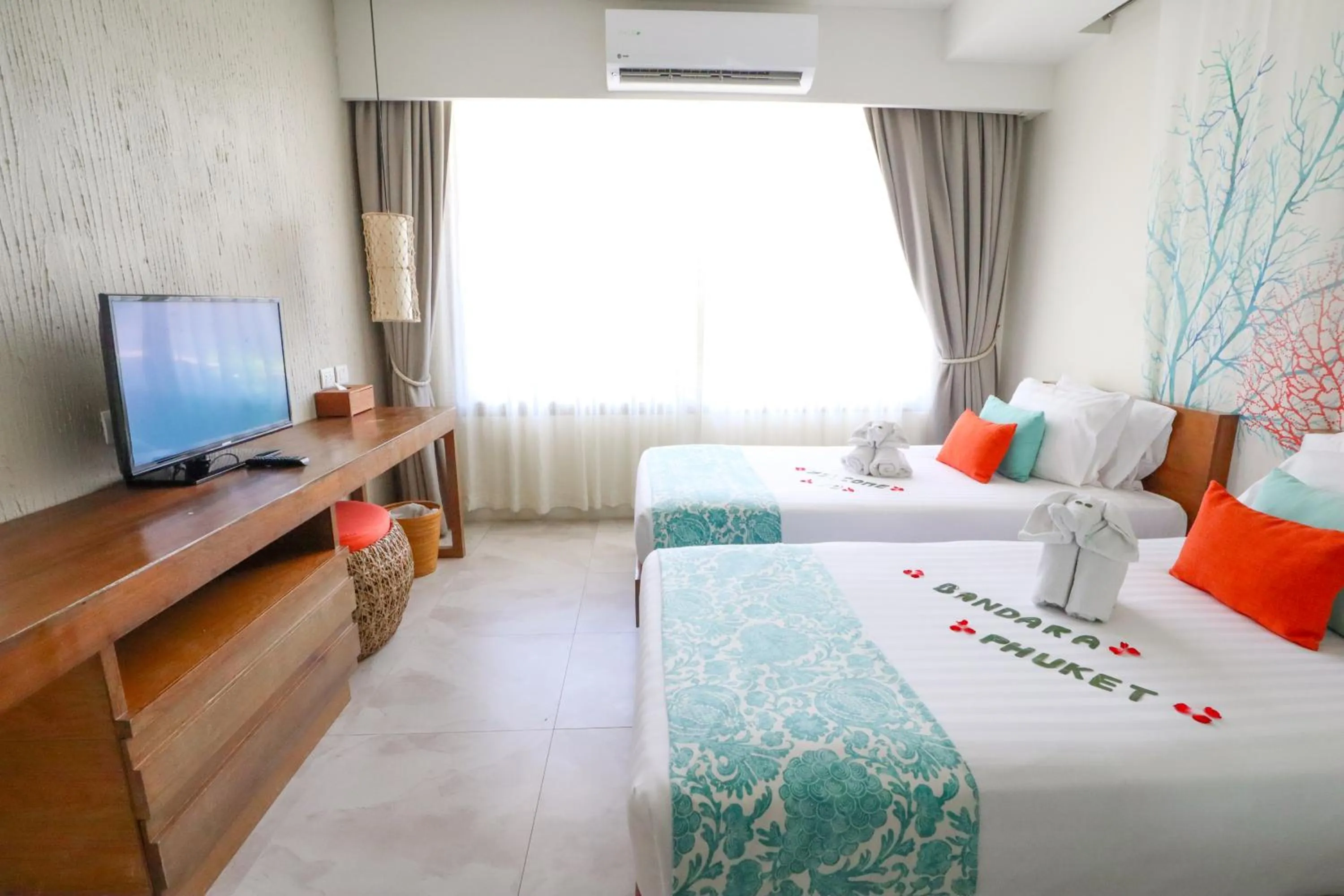 Bed in Bandara Beach Resort, Phuket