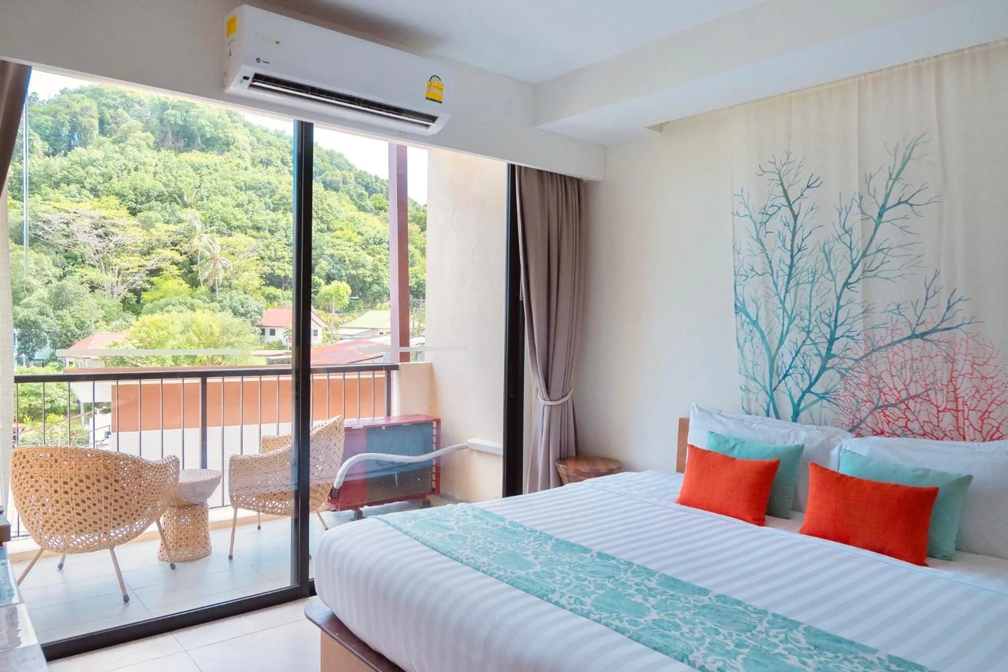 Bed in Bandara Beach Resort, Phuket