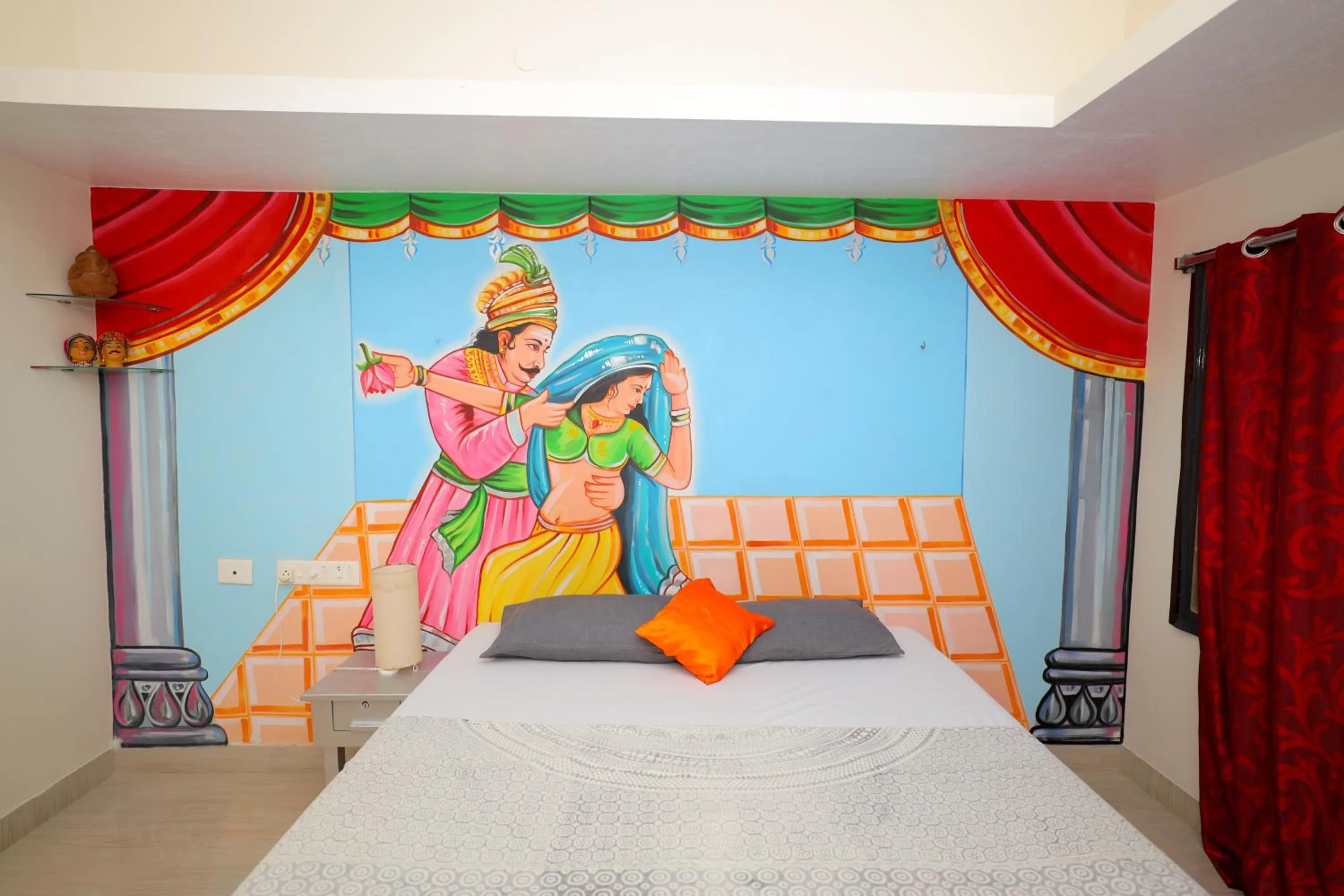 Bed in La Maison Radha