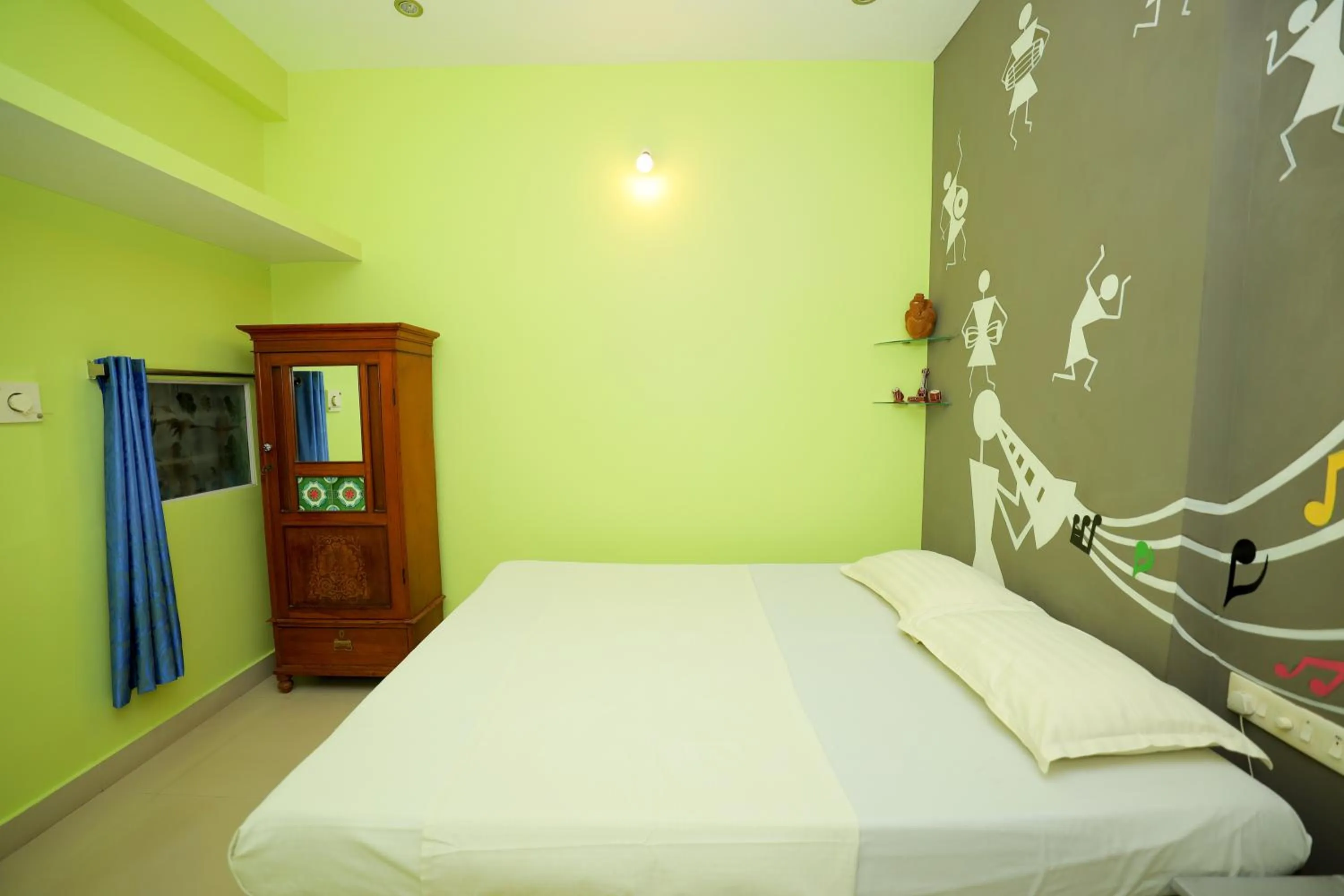 Bed in La Maison Radha