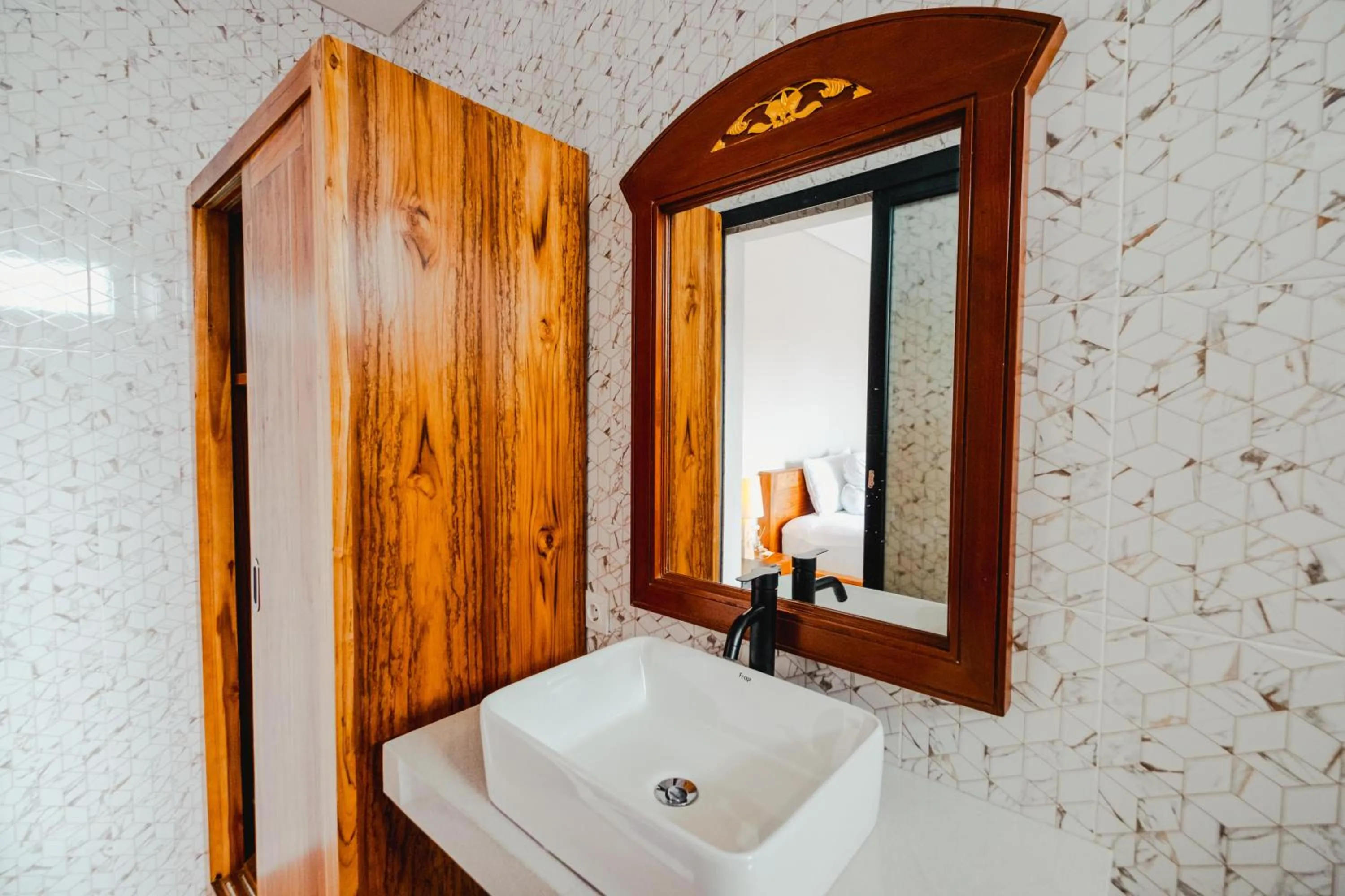 Bathroom in Turtle Shelter Guest House