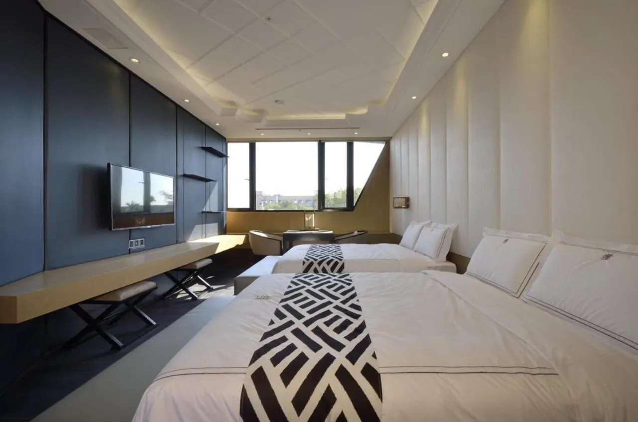 Bed in Taichung Ease Motel