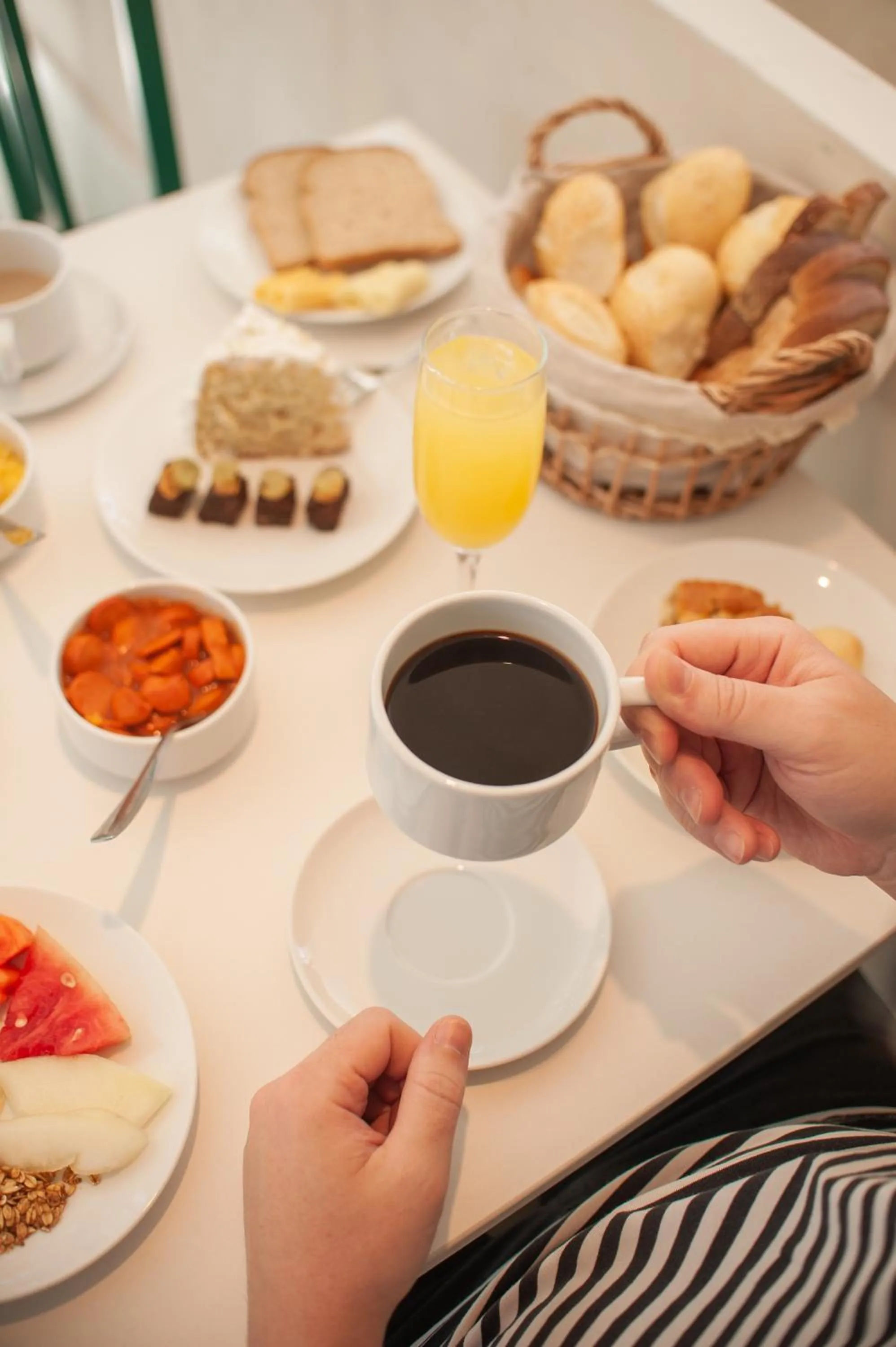 Food and drinks in Arraial Concept Hotel