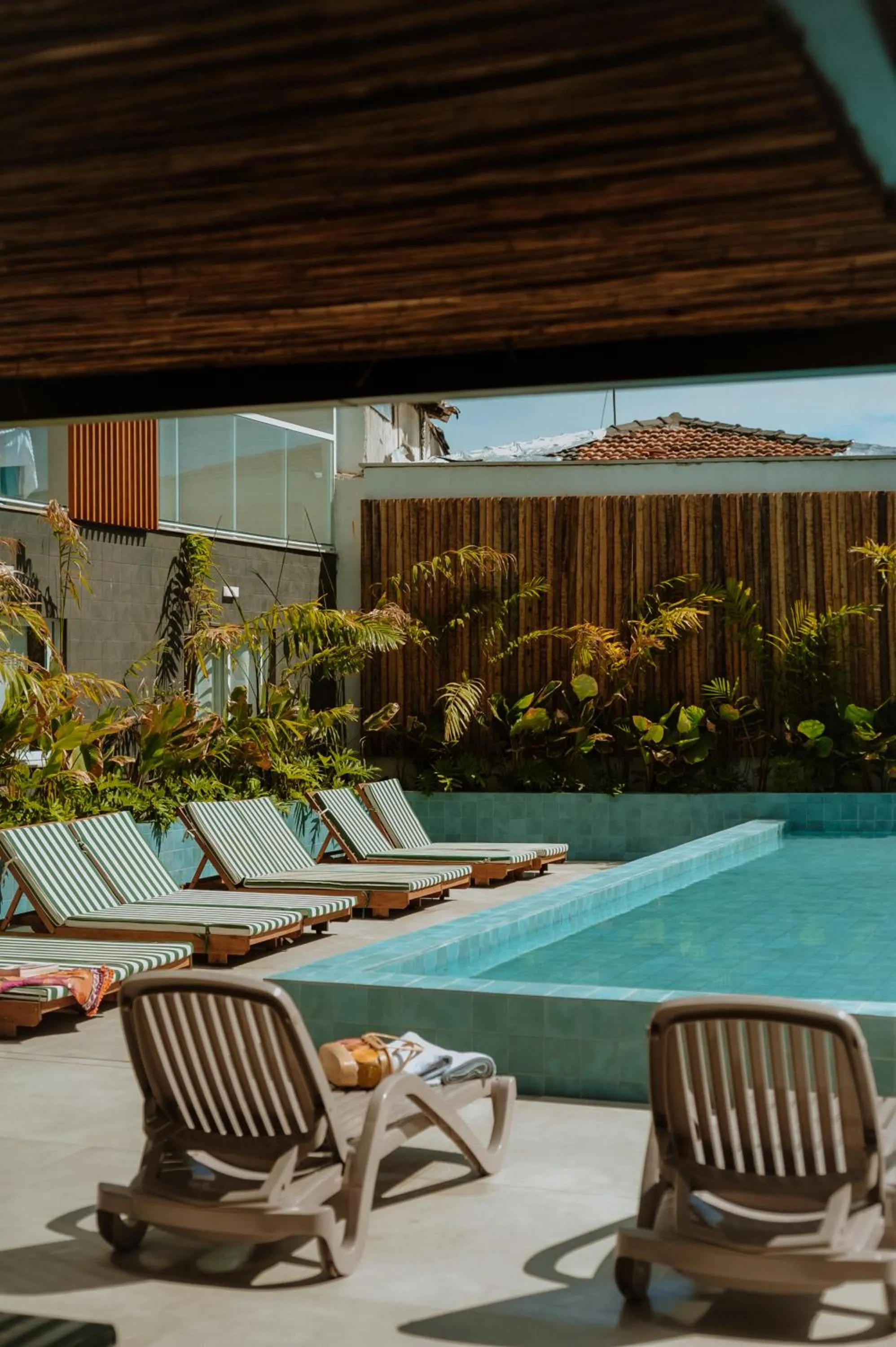 Pool view in Arraial Concept Hotel
