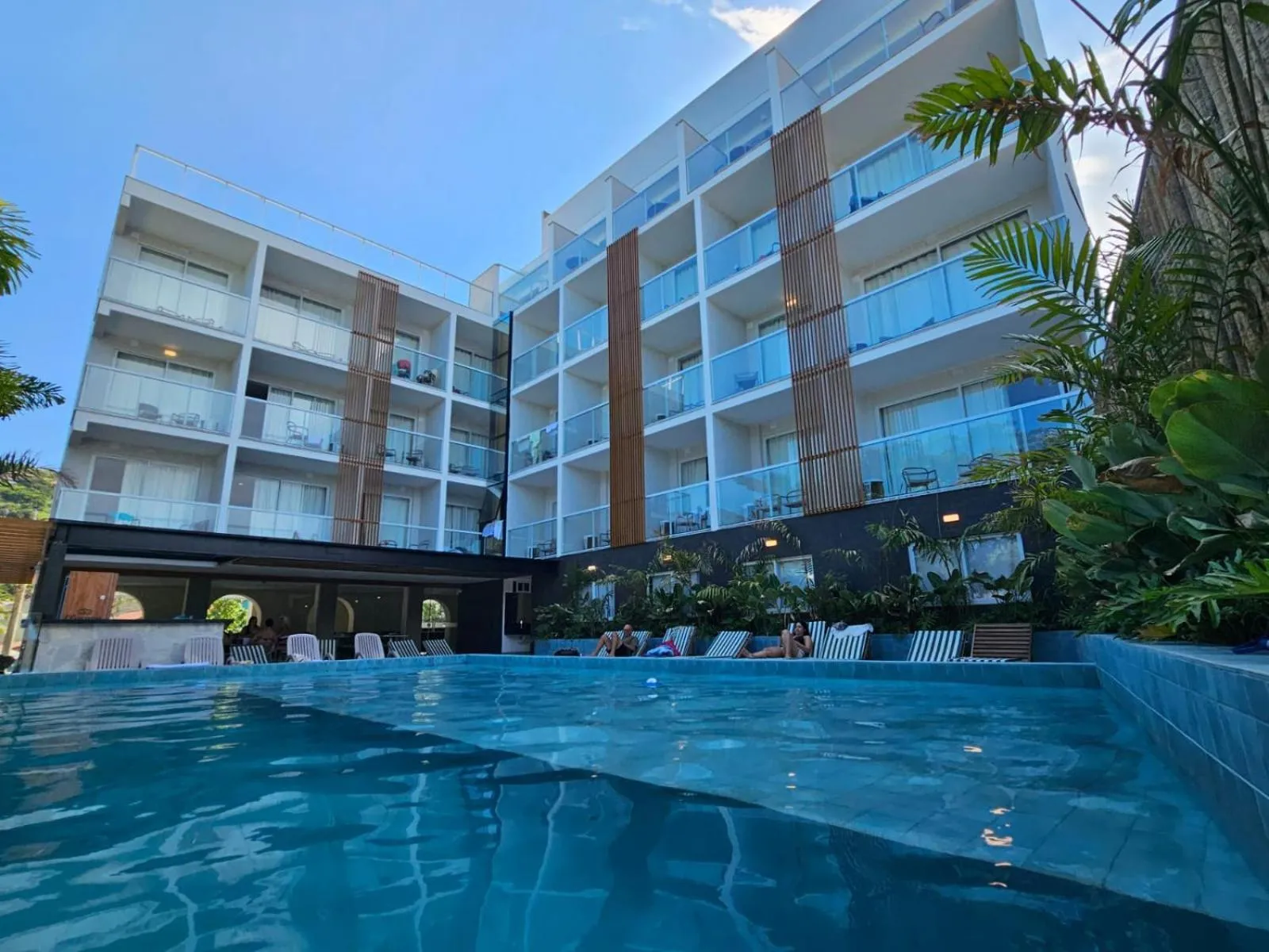 Swimming pool in Arraial Concept Hotel