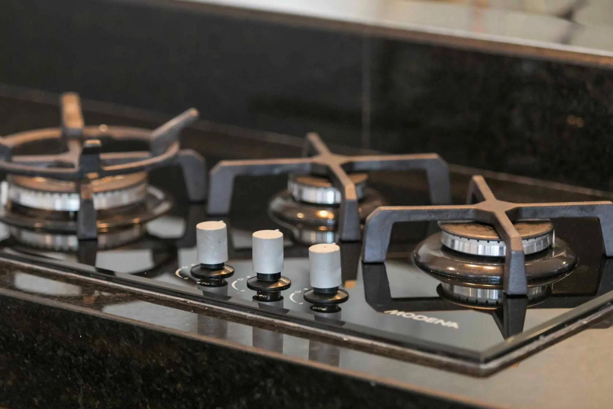 kitchen in Anari Villas Kuta by The Wina Resorts