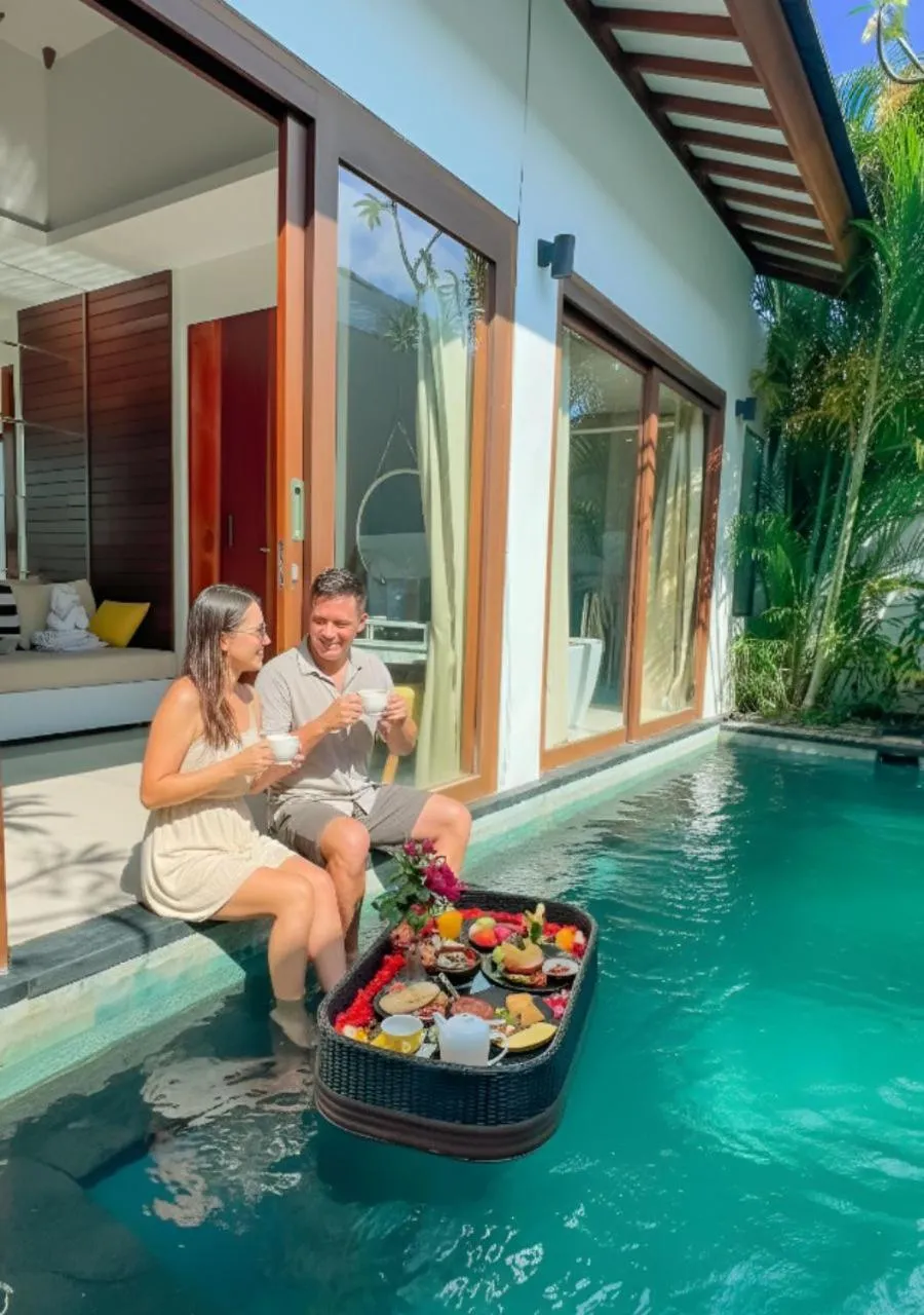 Pool view in Anari Villas Kuta by The Wina Resorts