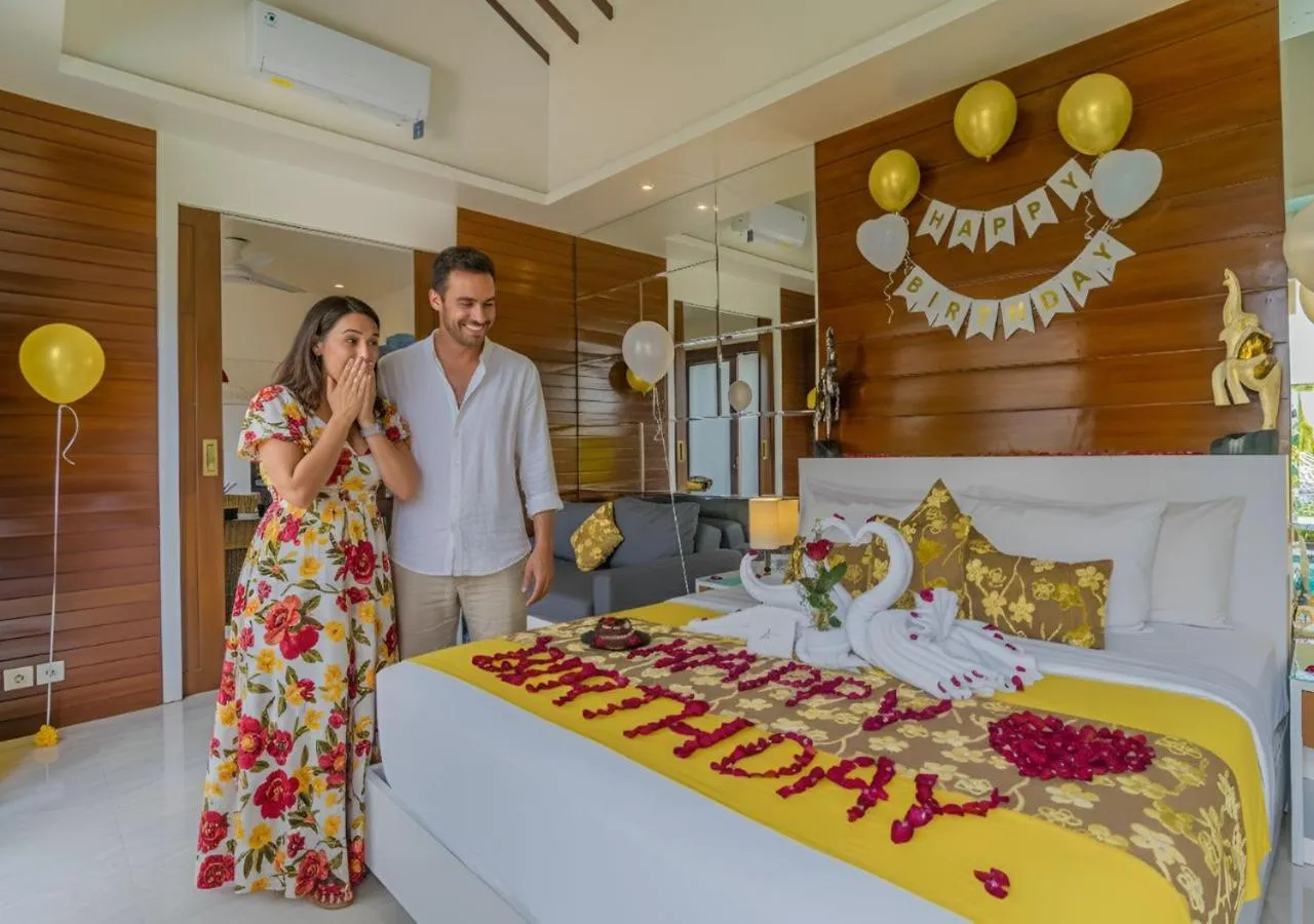 Bed in Anari Villas Kuta by The Wina Resorts