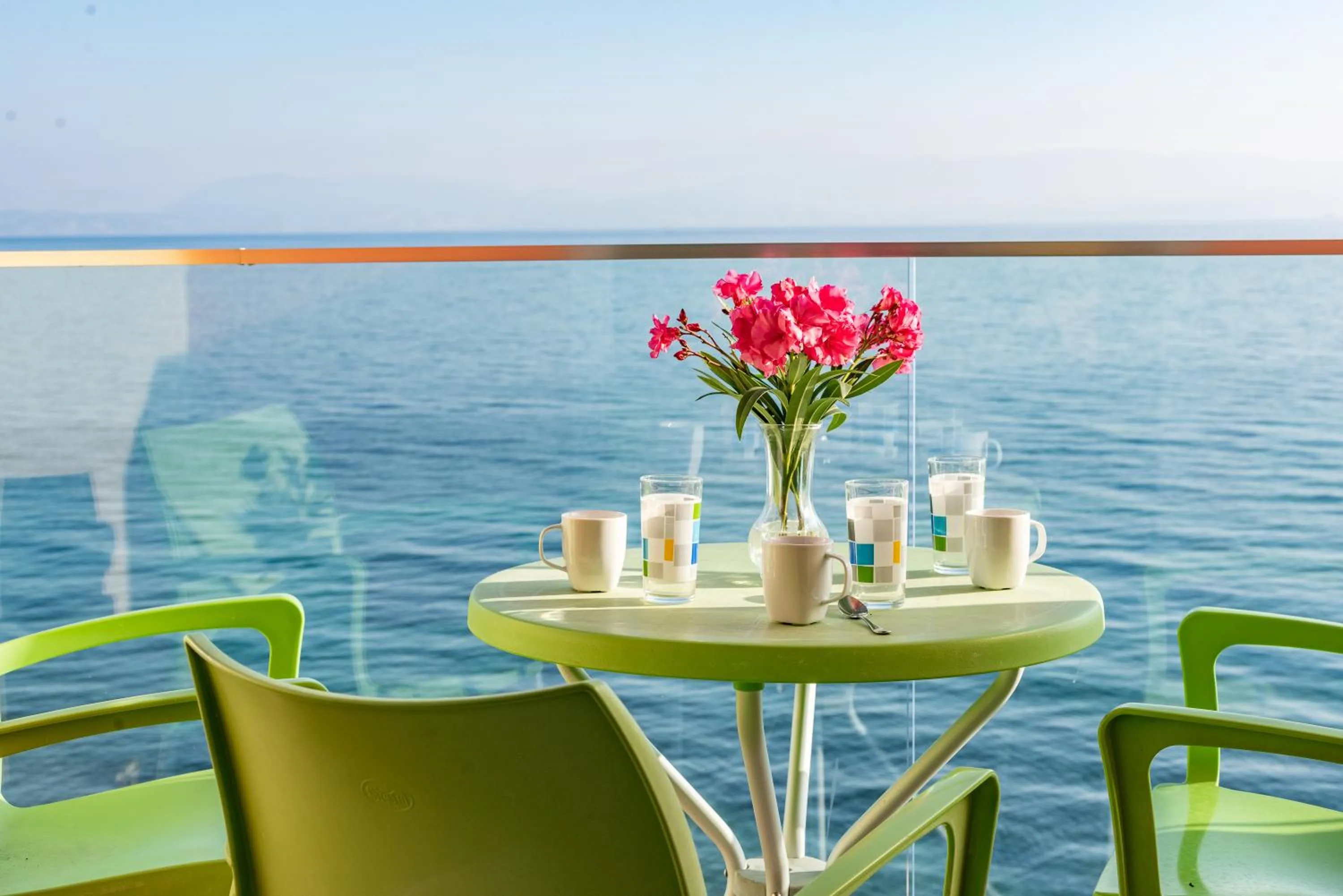 Sea view in Corfu Maris