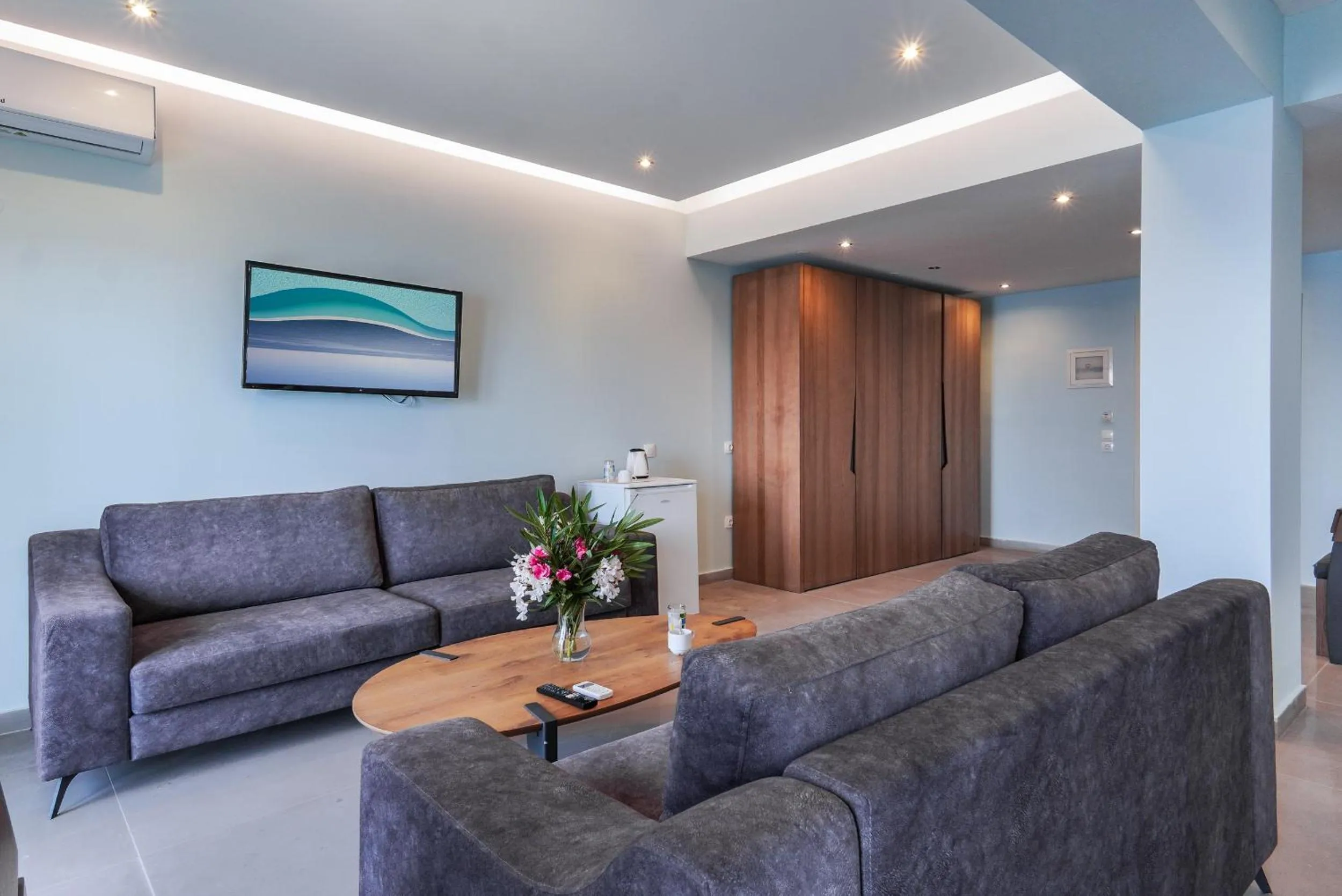 Living room in Corfu Maris