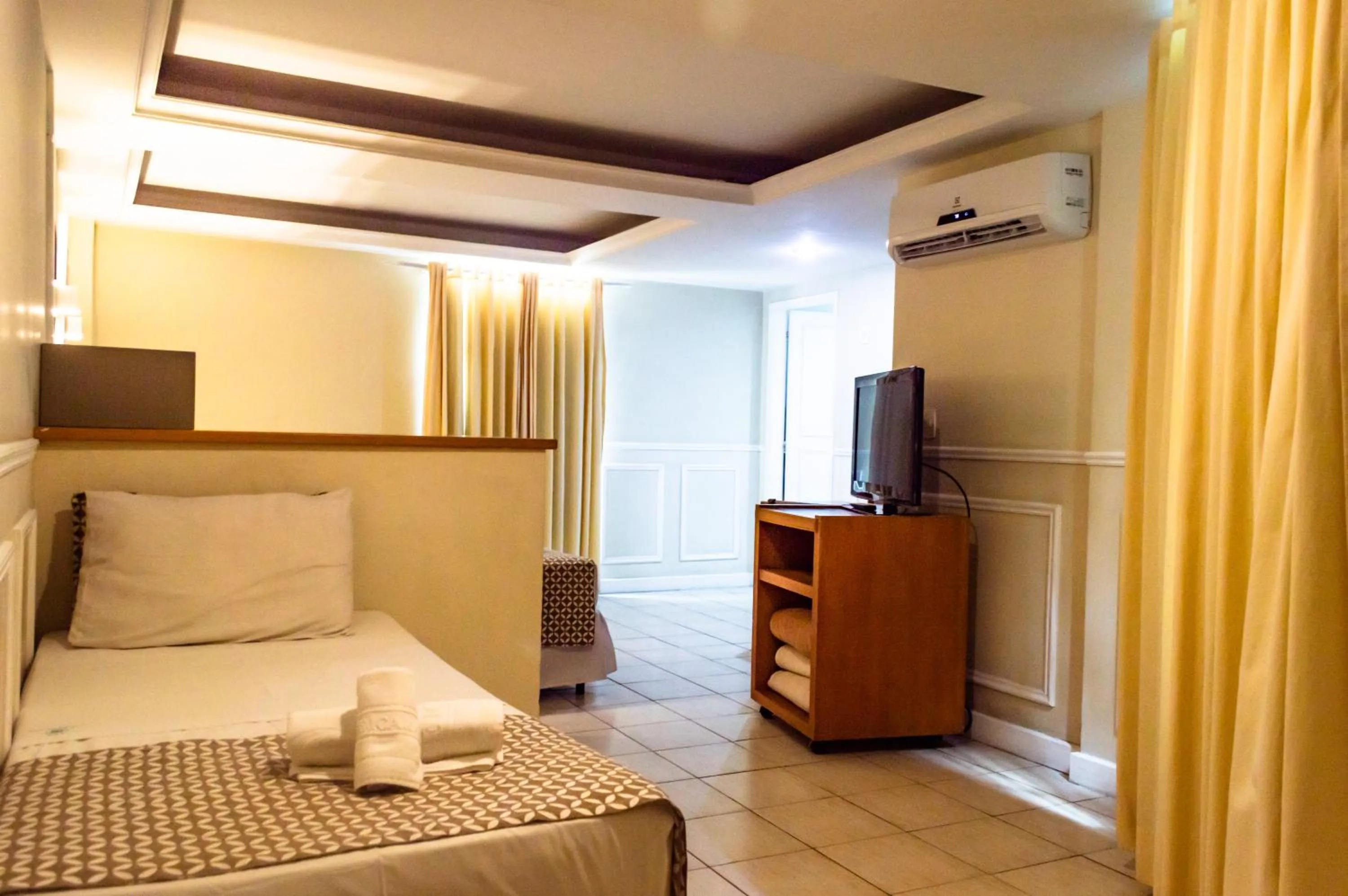 Bed in Hotel Village Icaraí