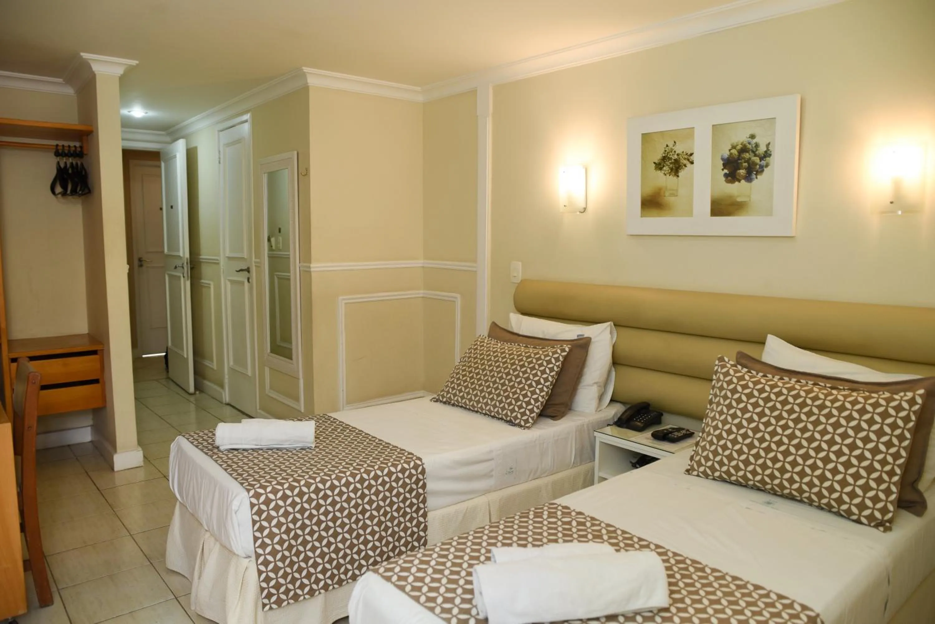 Bed in Hotel Village Icaraí