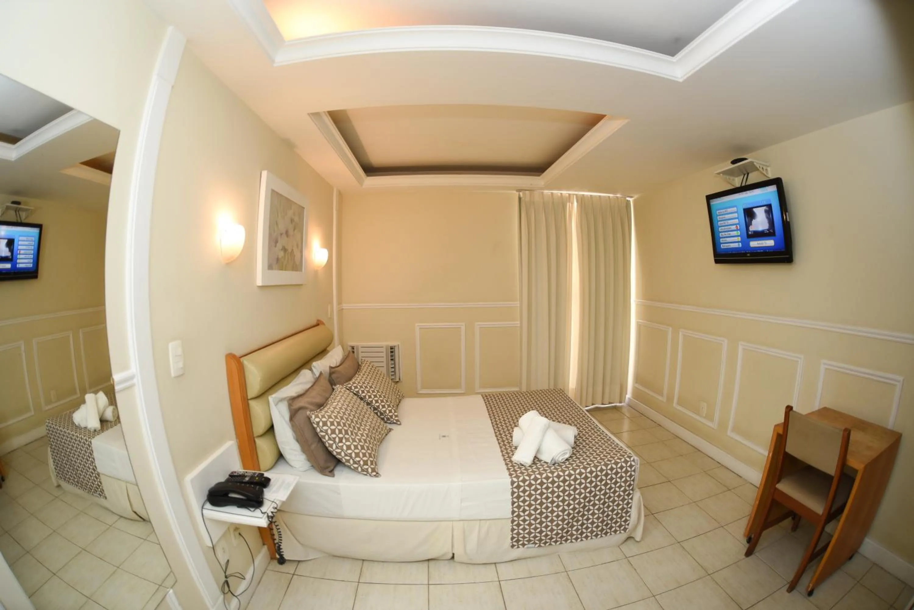 Bed in Hotel Village Icaraí